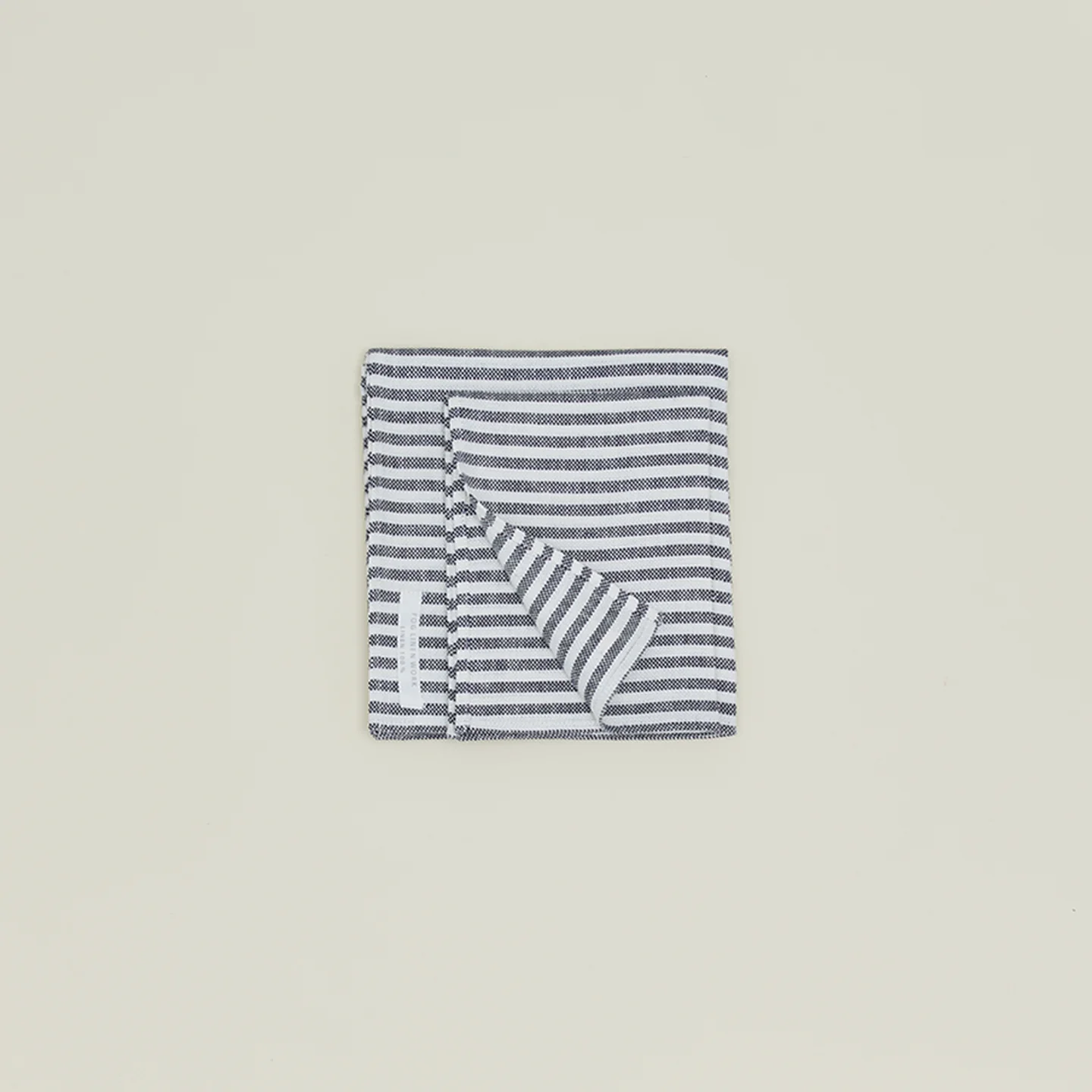 Chambray Linen Towel - Navy