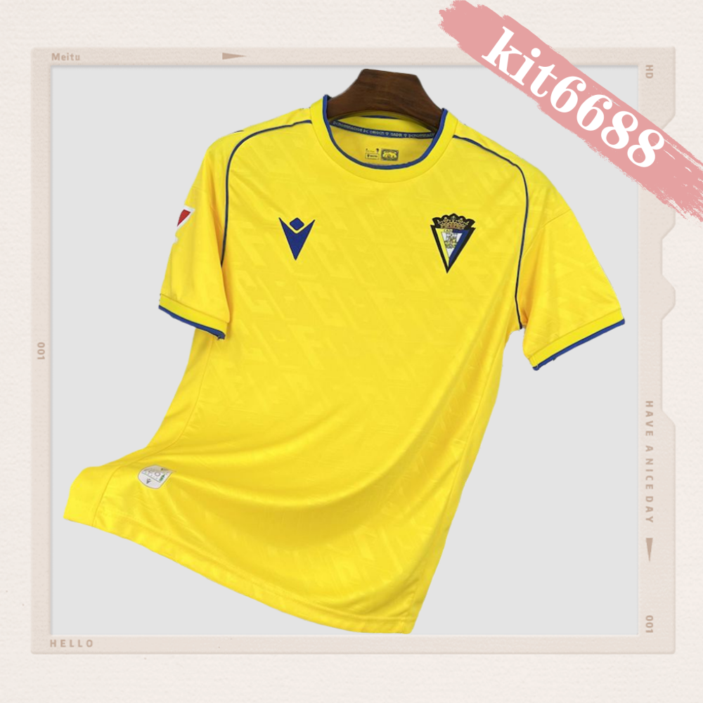 2025/2026 Cadiz Home Football Shirt (Fan Edition)