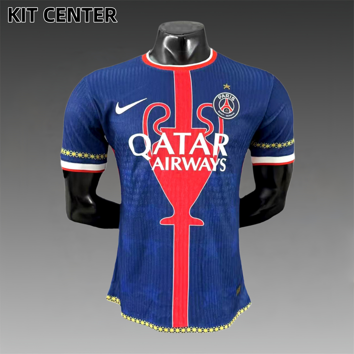 2025/2026 Paris Saint-Germain Special Edition European Cup Champions Jersey (Player Edition)