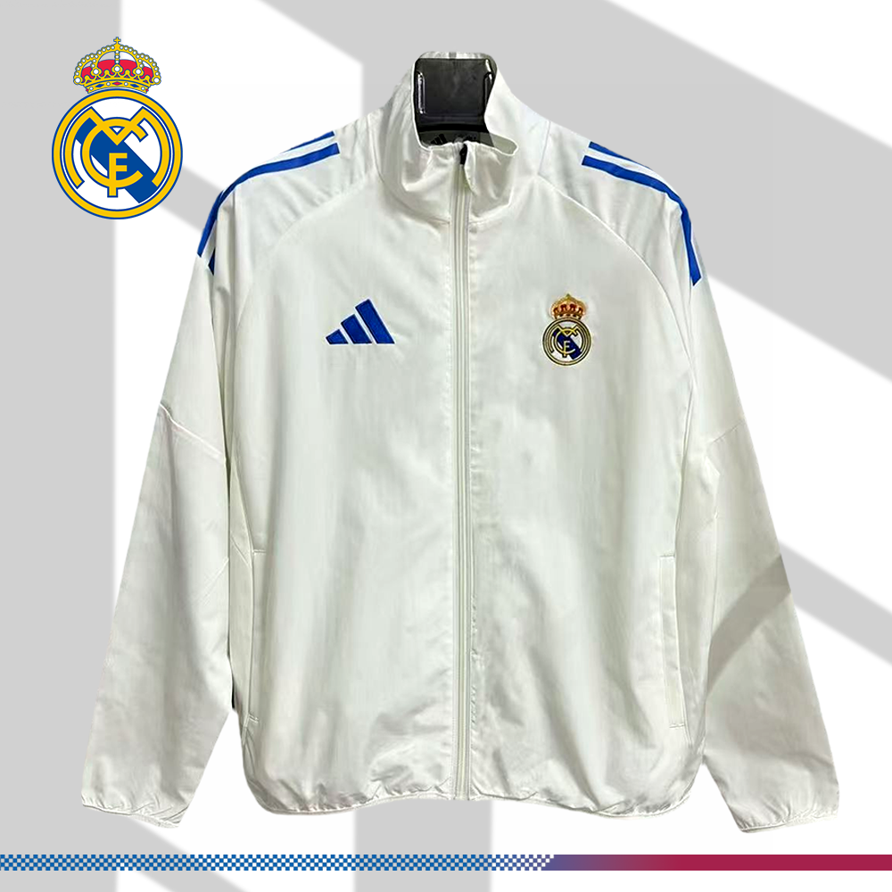 2025/2026 Real Madrid Windbreaker Jacket