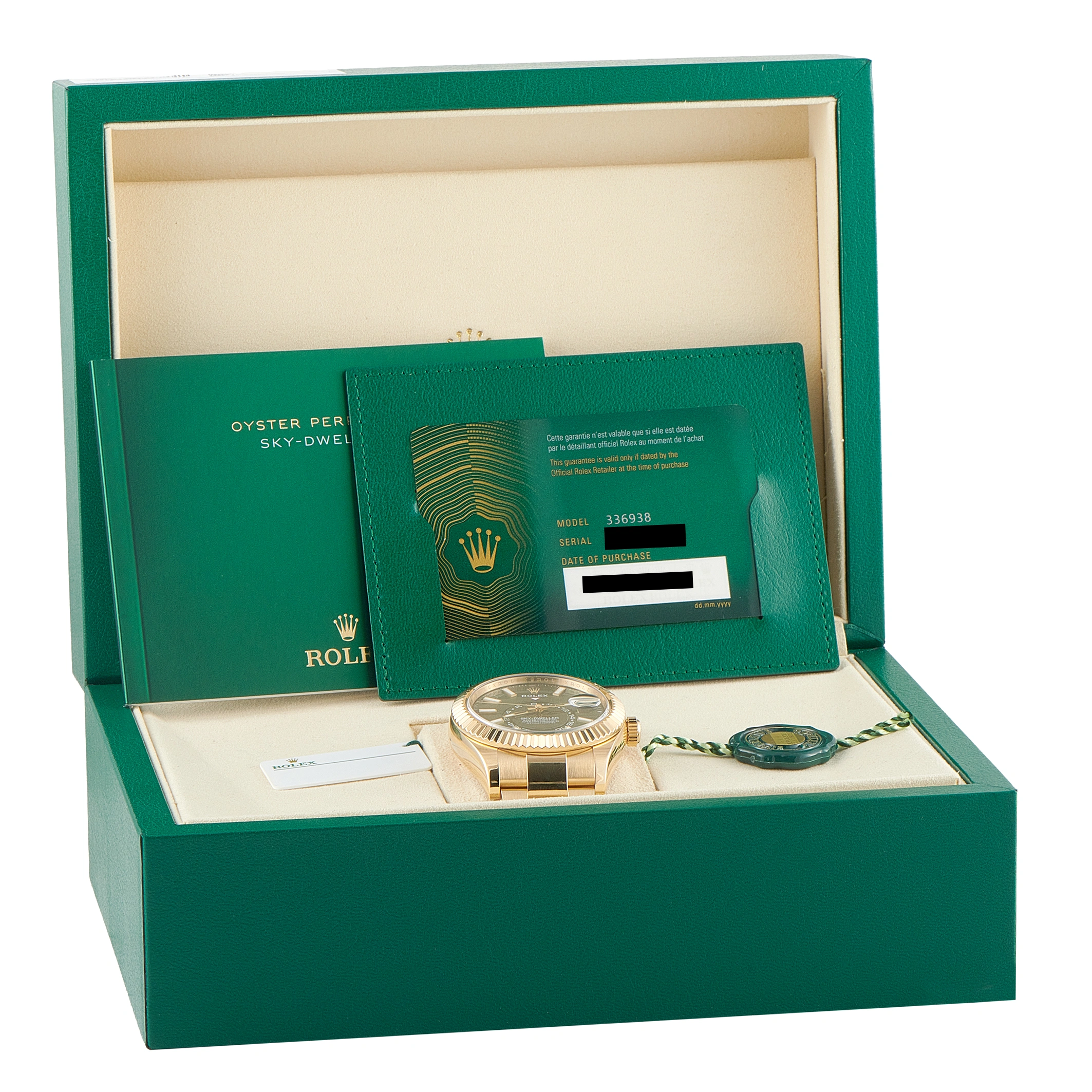 RolexSky-Dweller Yellow Gold Watch 336938