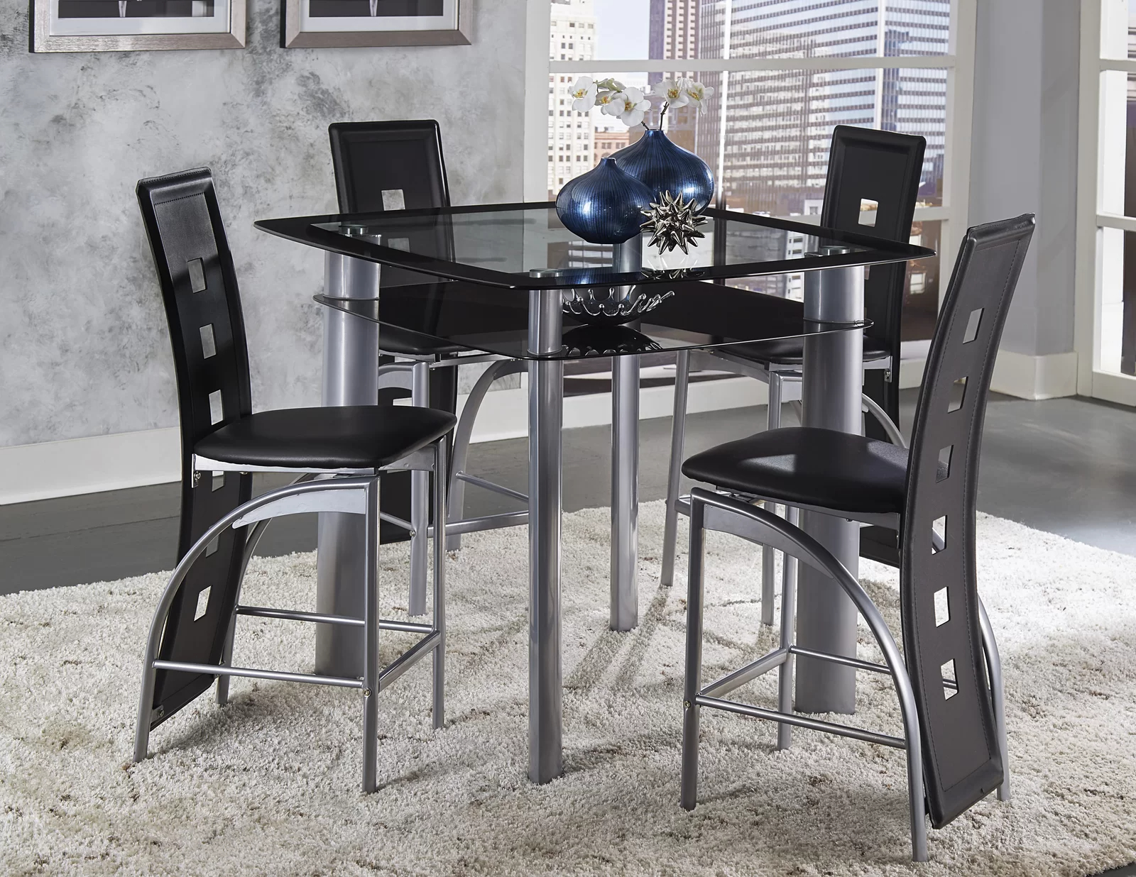Mccready 4 - Person Counter Height Dining Set