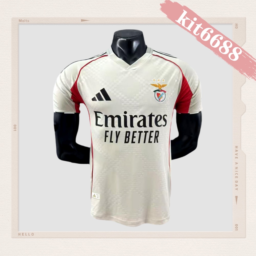 2025/2026 Benfica Football Club Away Football Shirt（Player Edition）