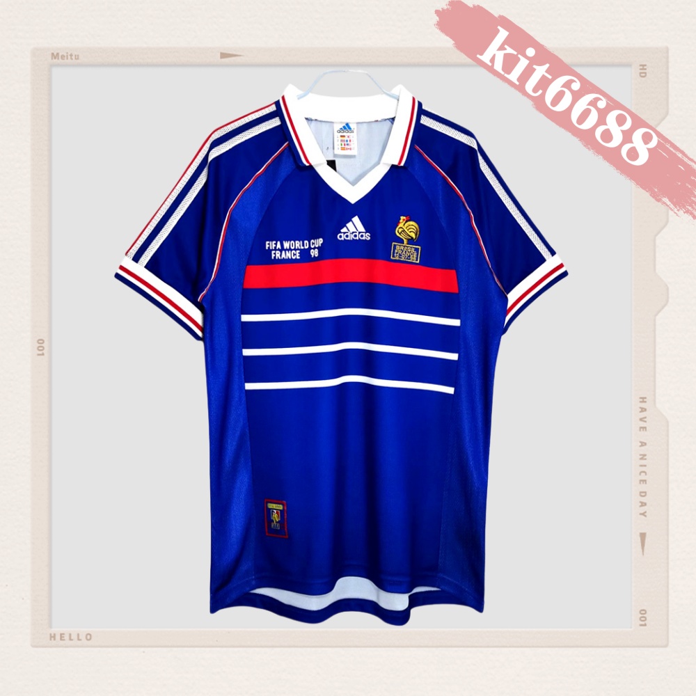 1998 France Home Retro Football Shirt