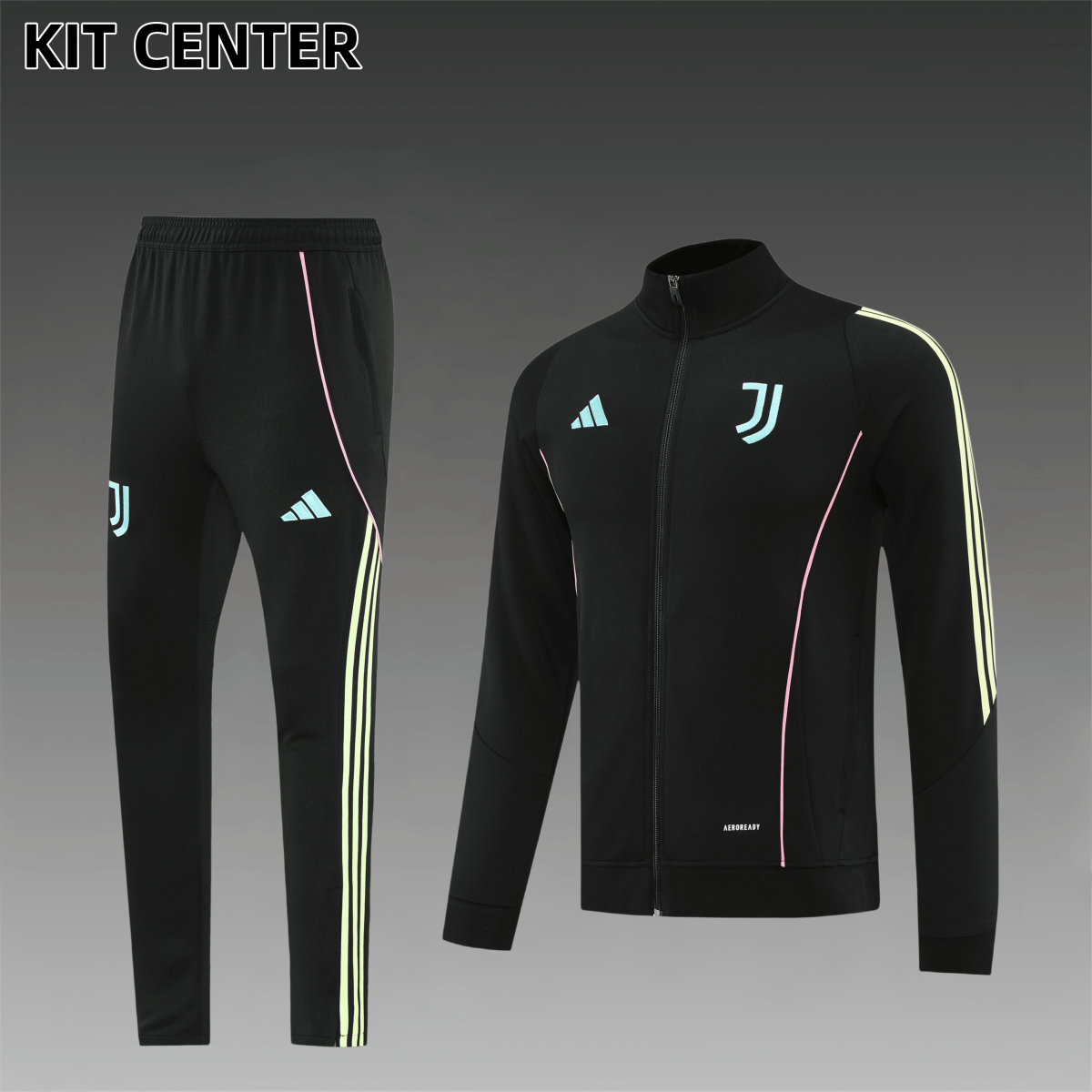 25/26 Juventus Full Zipper Training Suit (Adult Set)