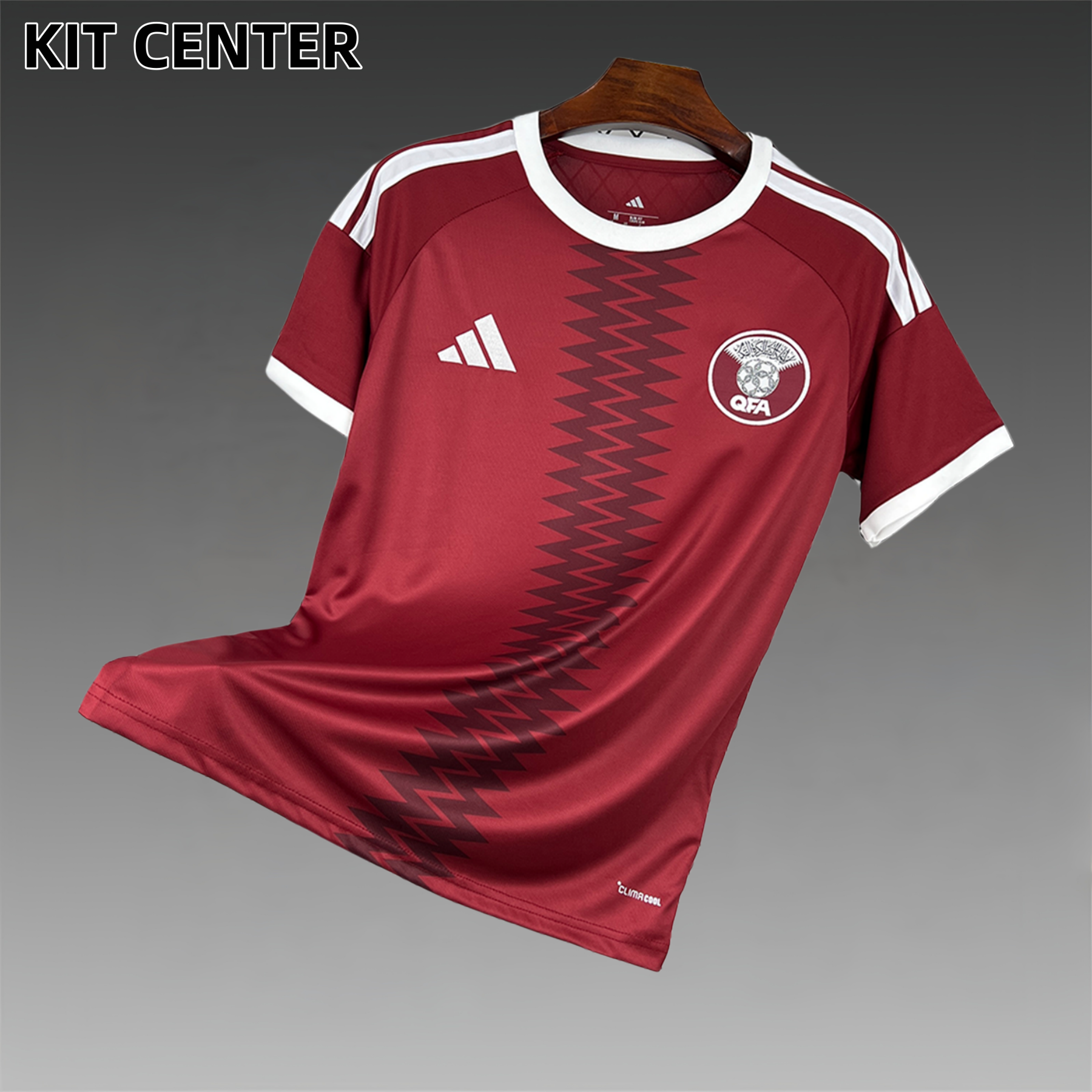 2026 Qatar Home Football Shirt (Fan)
