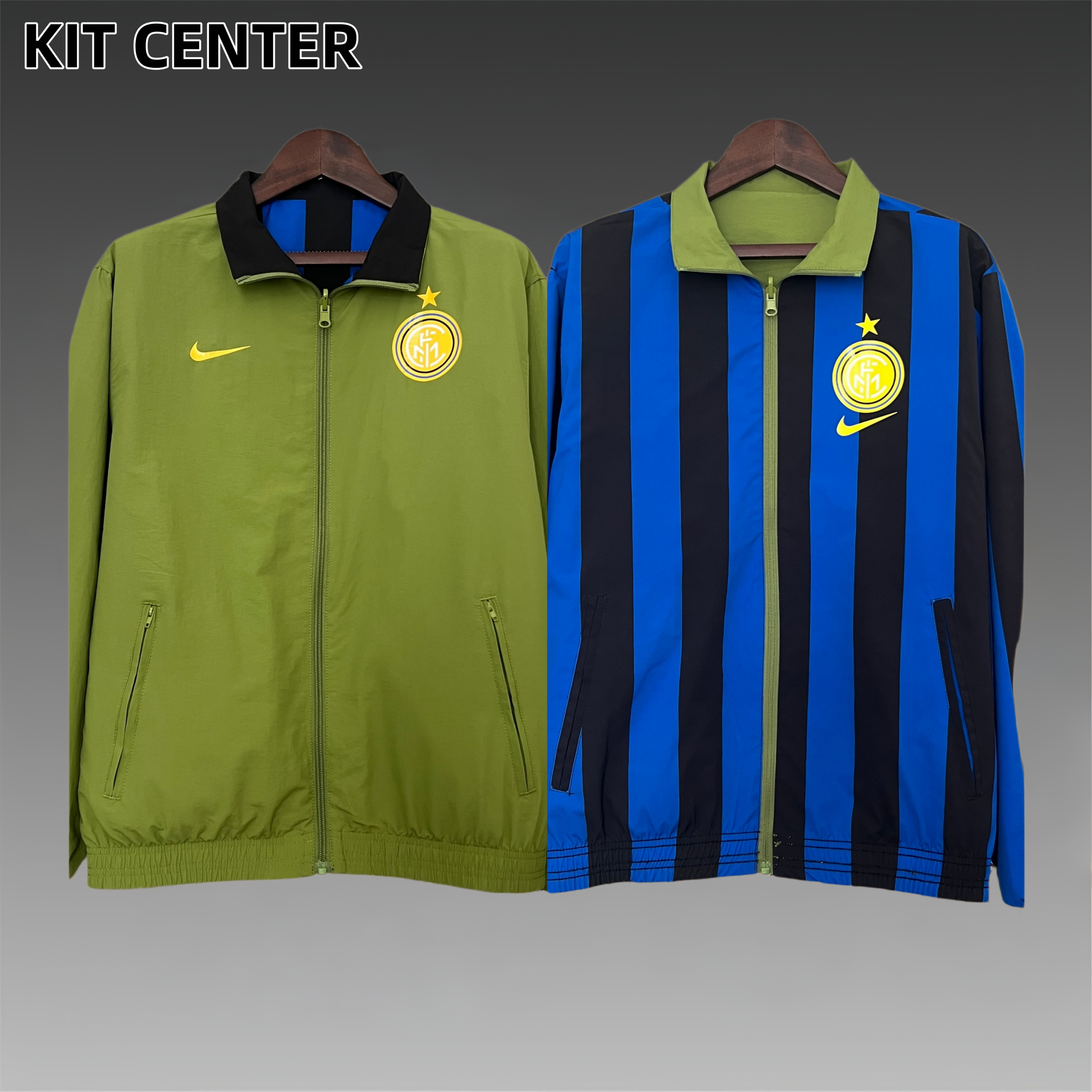 2025/2026 Inter Milan double-sided Football Shirts Windbreaker