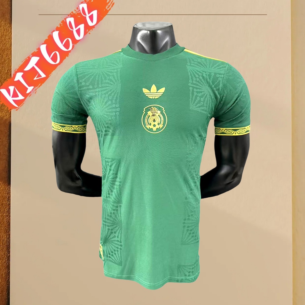 2025/2026 Mexico Golden Cup Green Special Edition Football Shirt （Player Edition）