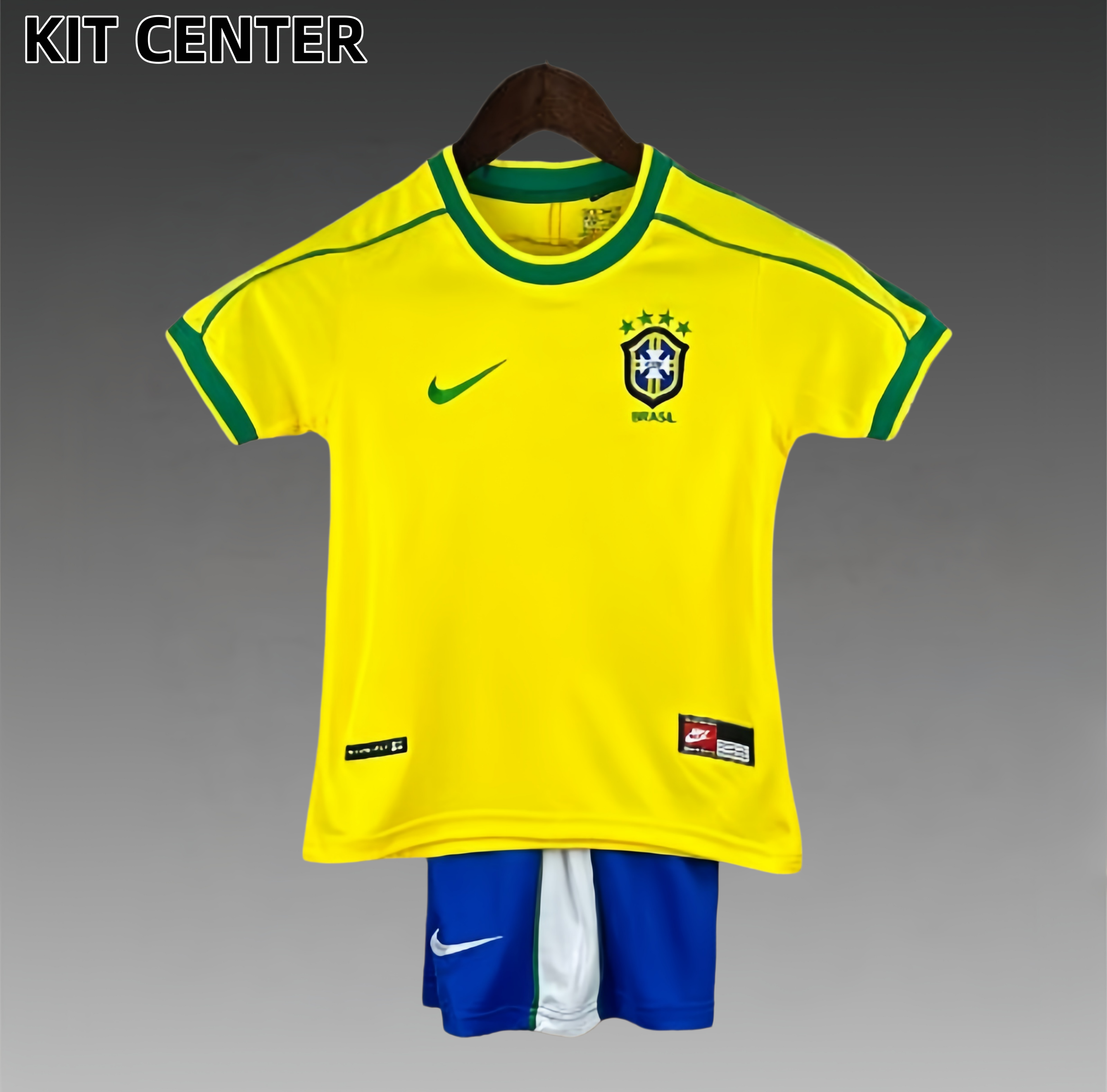 1998 Brazil home Retro Kids Kit