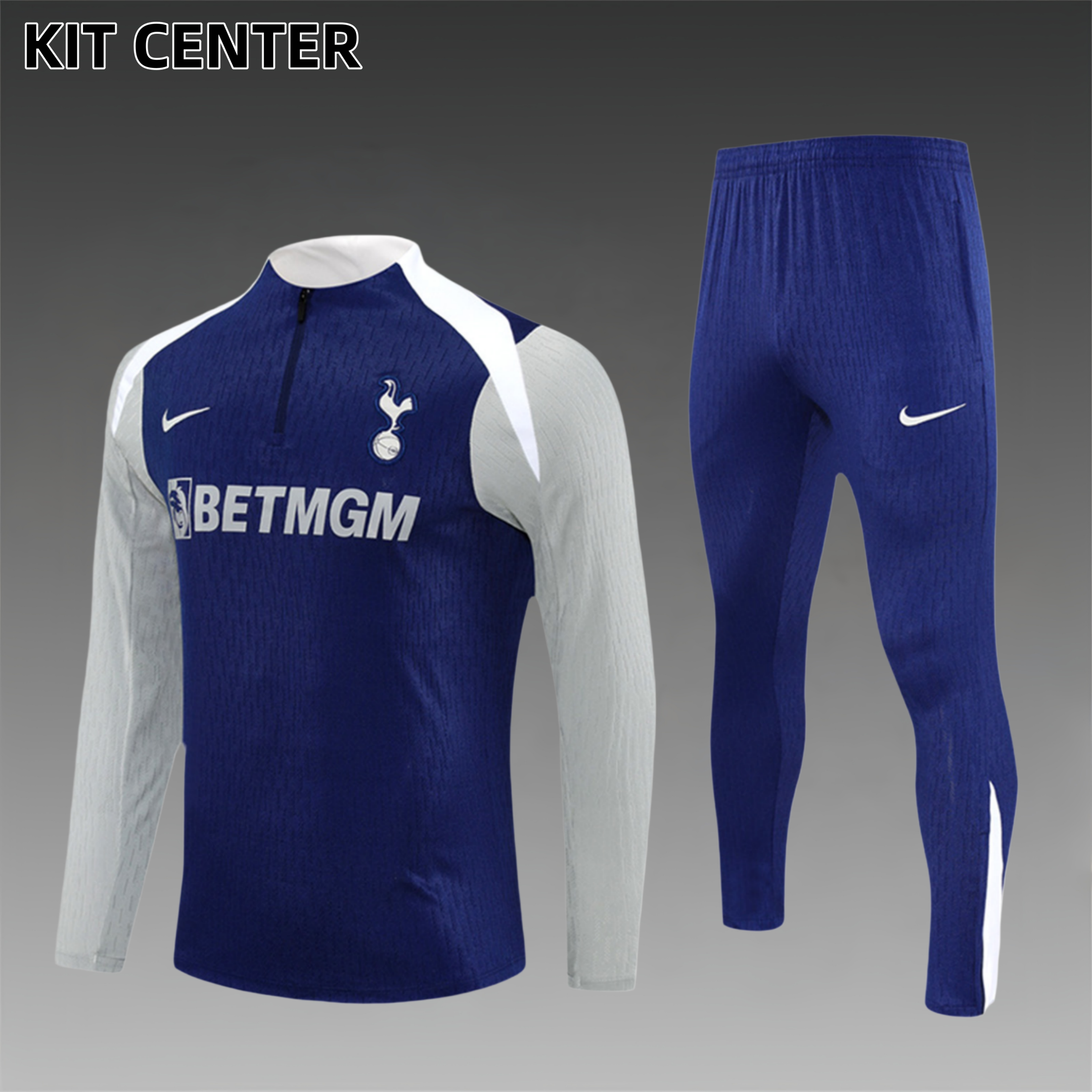2025/2026 Tottenham Adult Half Zip Training Suit (Adult Kids Kit)