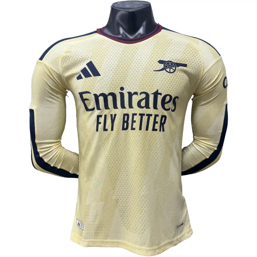 2026-27 Arsenal Second Away Long Sleeve Jersey - Player Edition
