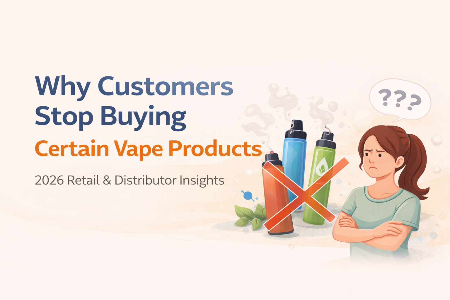 Why Customers Stop Buying Certain Vape Products (2026 Retail & B2B Insights)