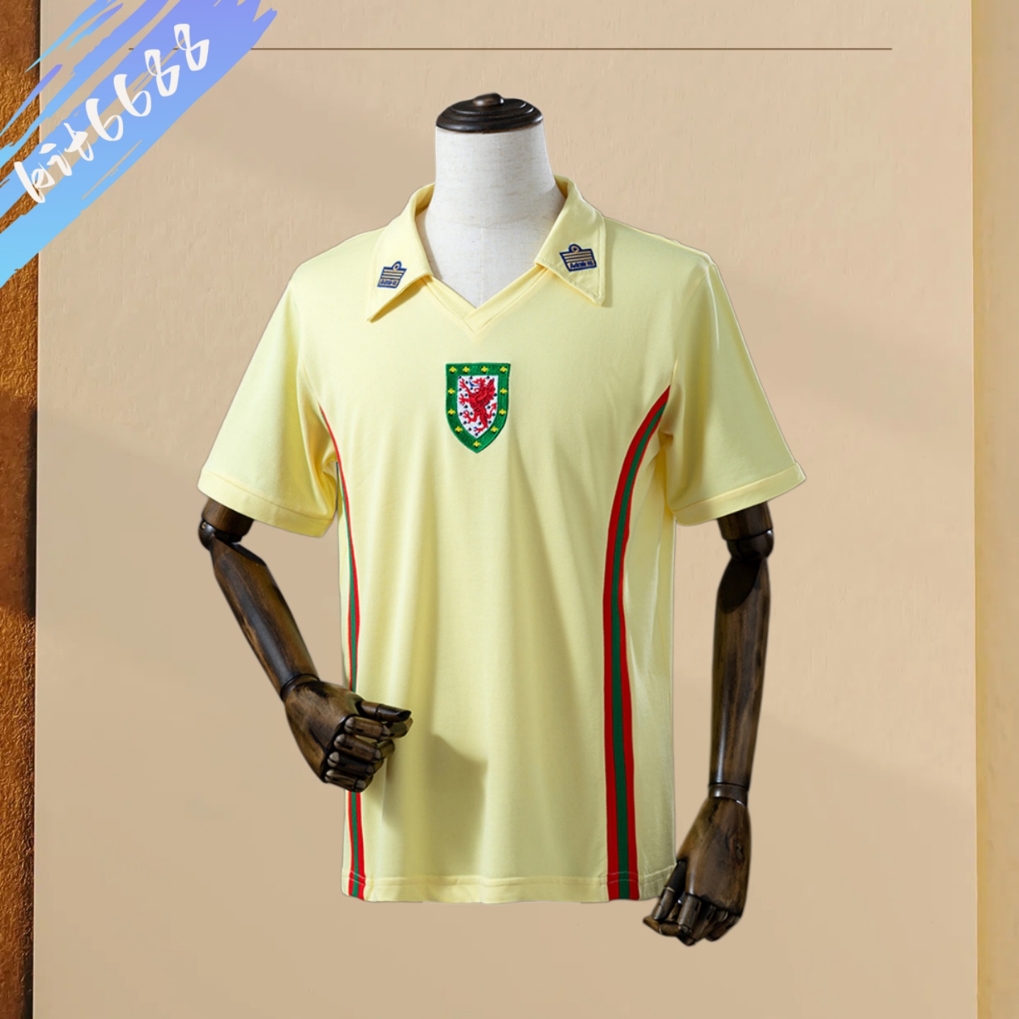 76/79 Wales Away Retro Football Shirt  ﻿