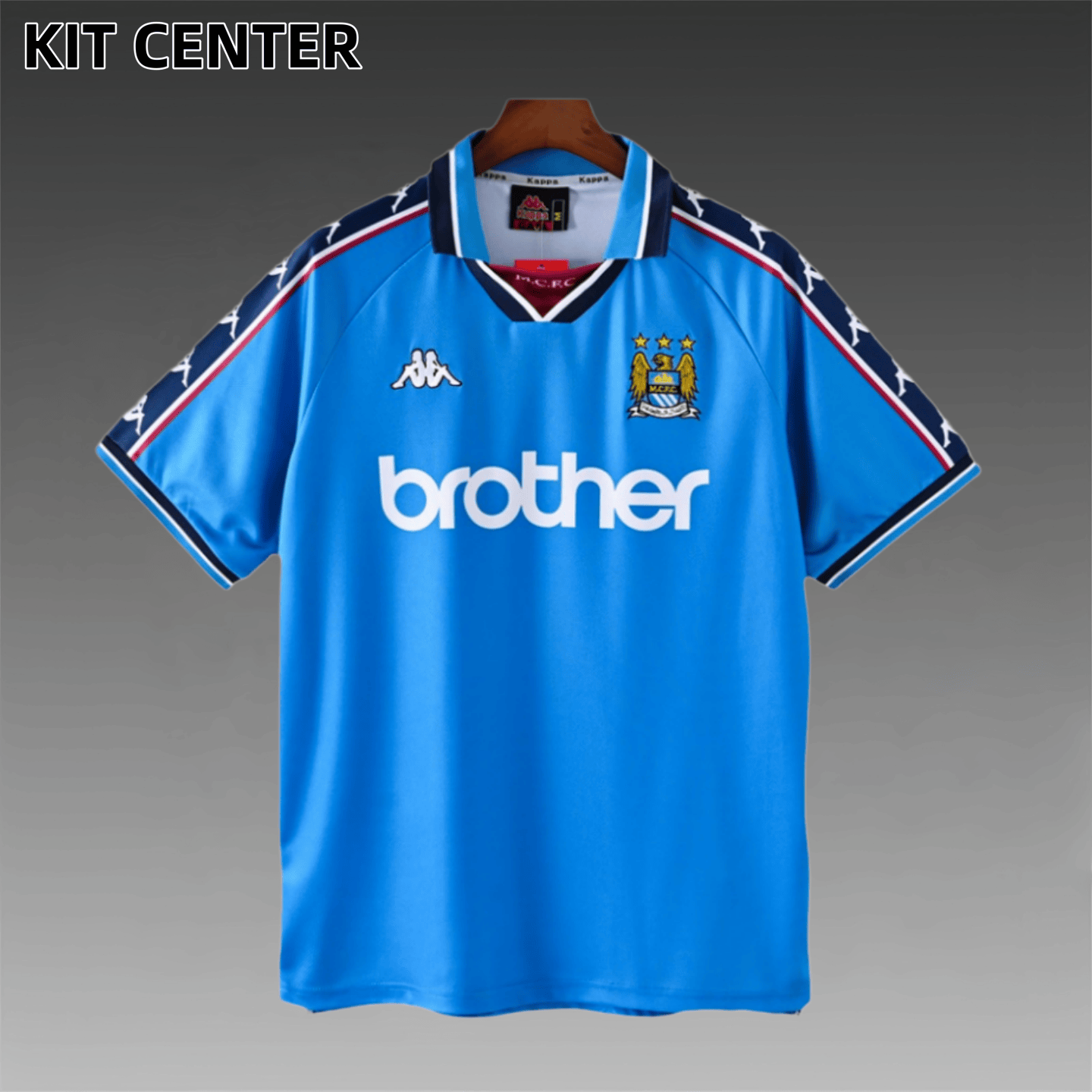 1997/1999 Manchester City Retro Home Football Shirt