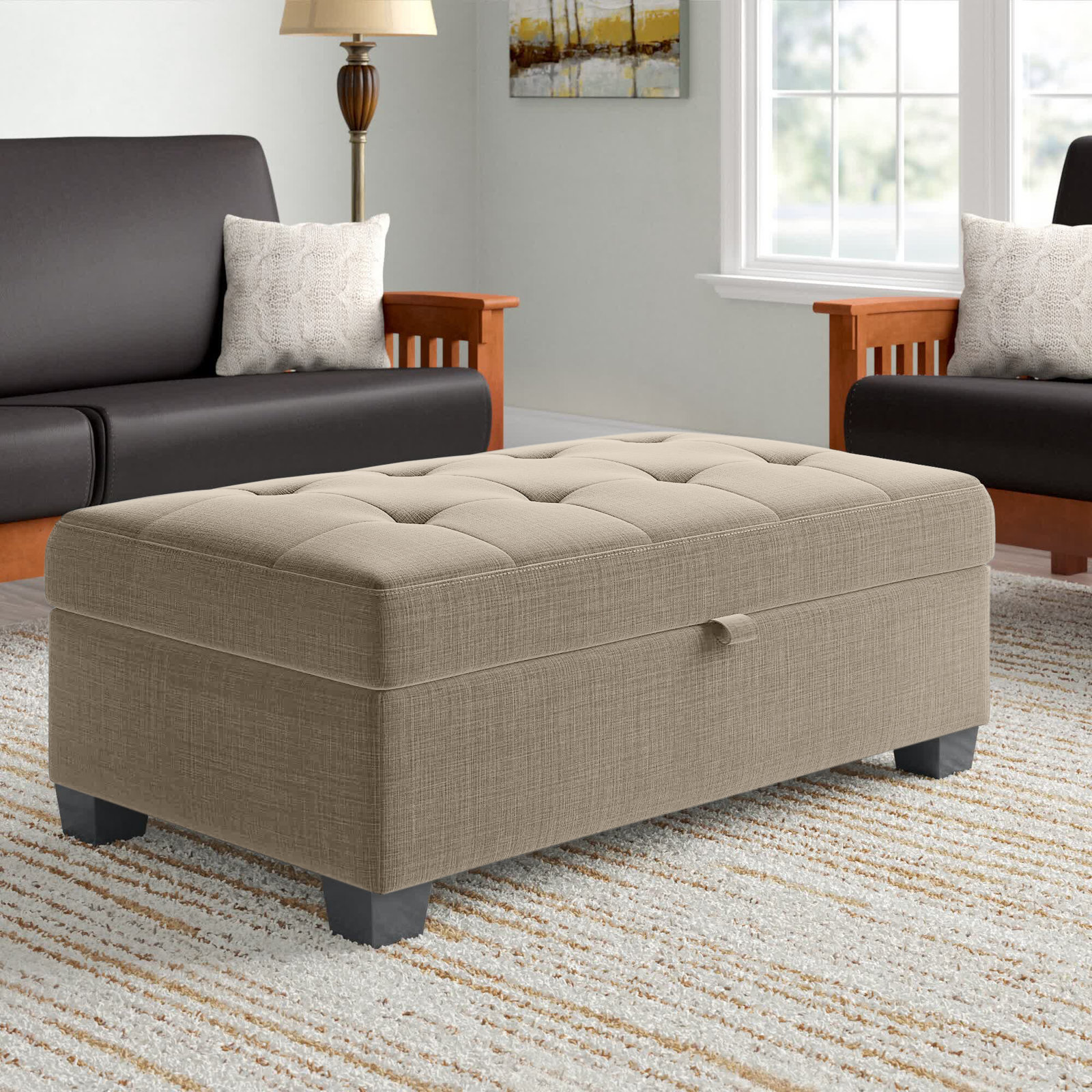 Lacour Upholstered Storage Ottoman