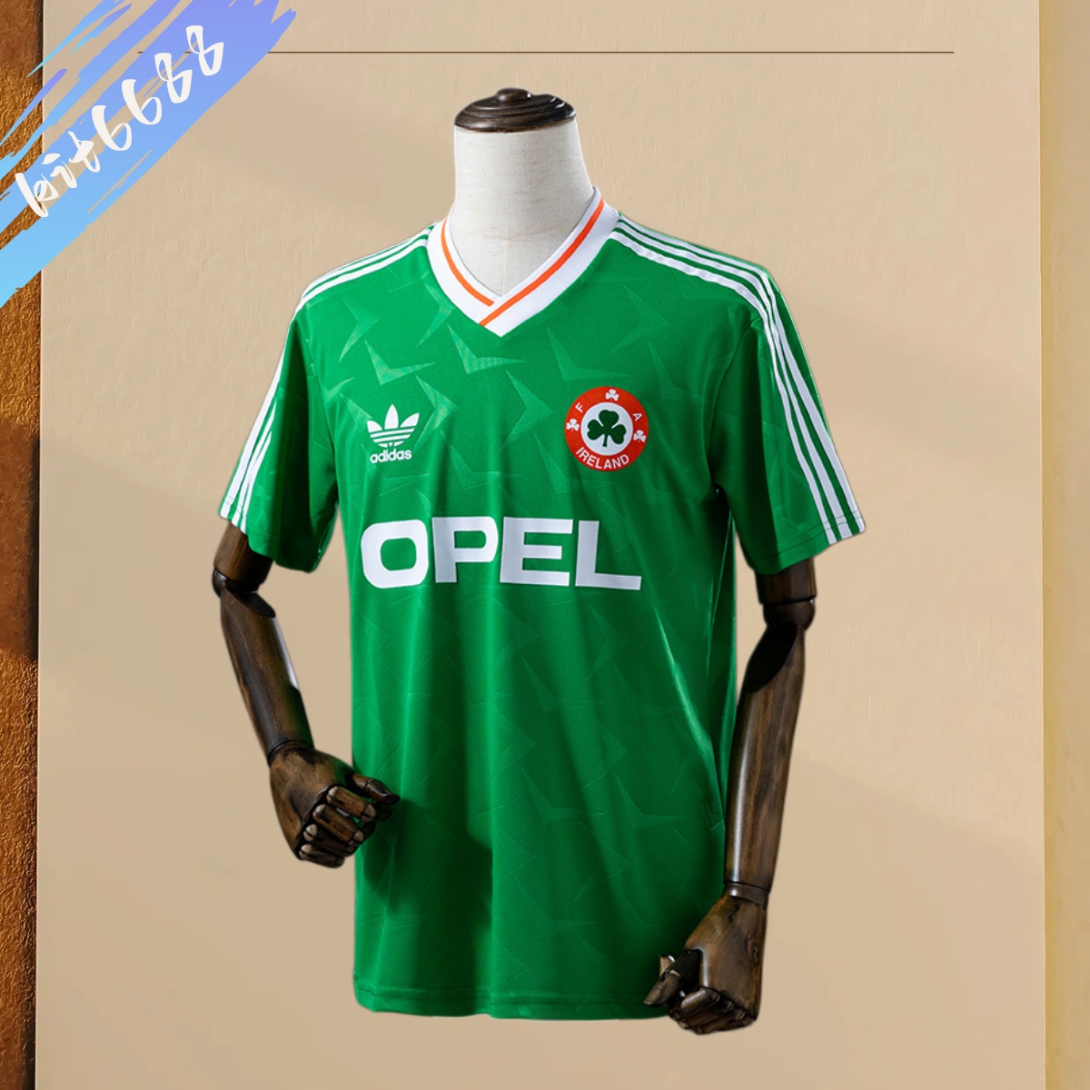 90/92 Ireland home Retro Football Shirt