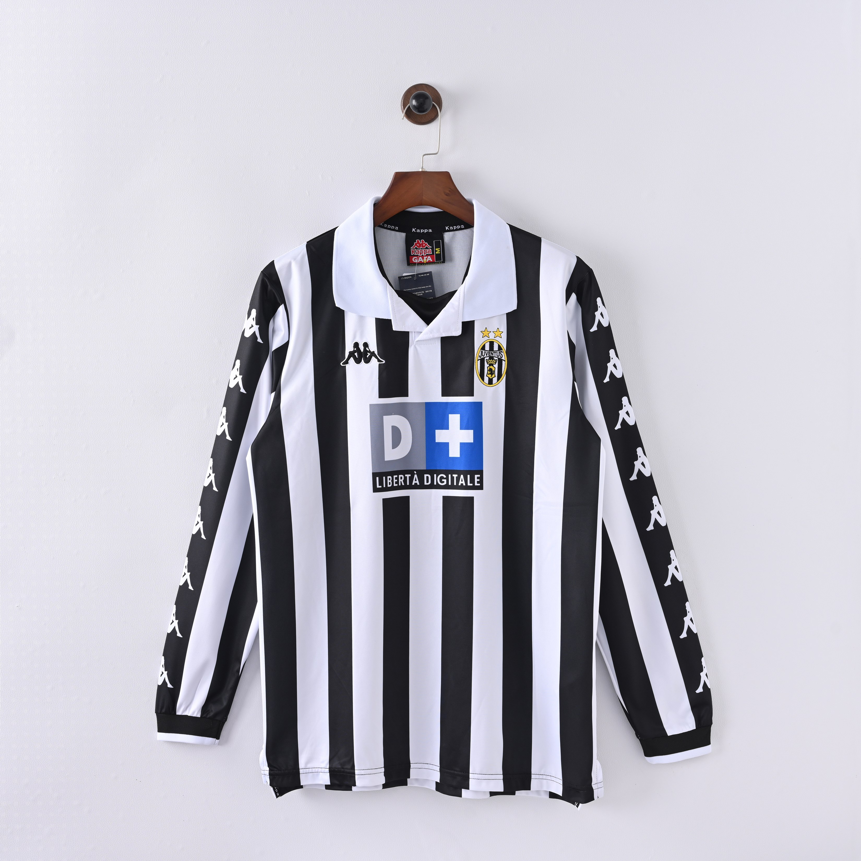 1999/2000Juventus Home Retro Football Shirt (long sleeves)