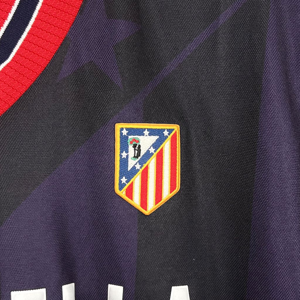 1995/1996 Atletico Madrid Second Away Retro Football Shirt