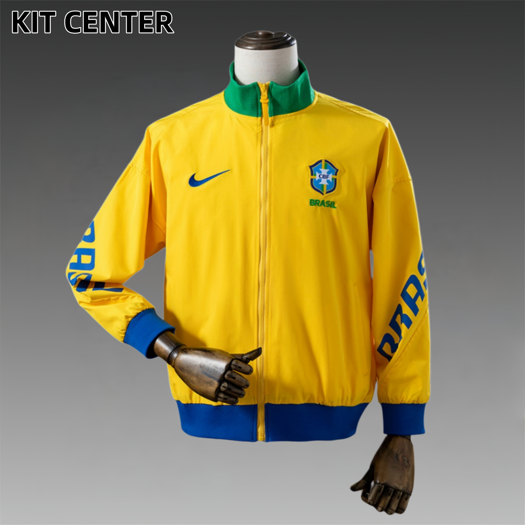 Brazil Centauro Sportswear Windbreaker Jacket Coat