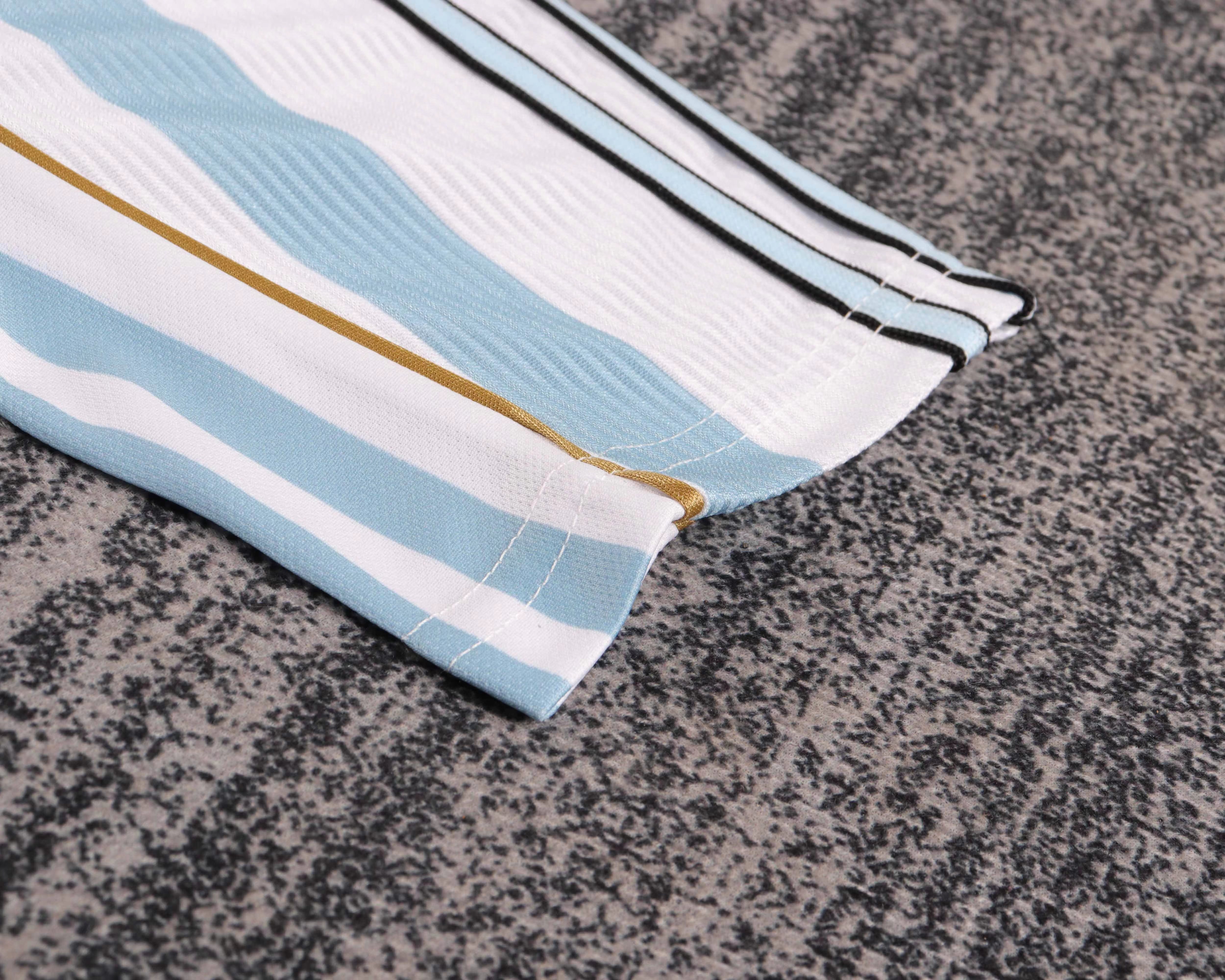 1998 Argentina Home Retro  Football Shirt ( Kids Kit )