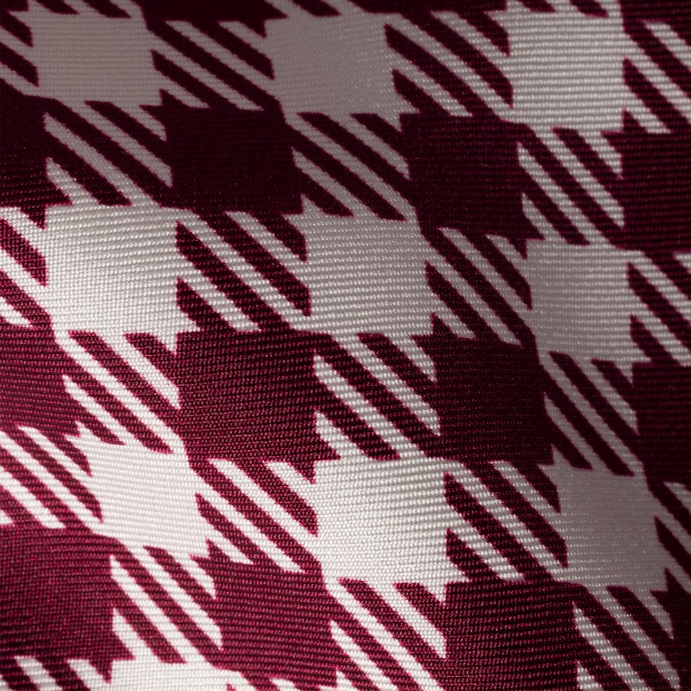 Printed silk twill scarf