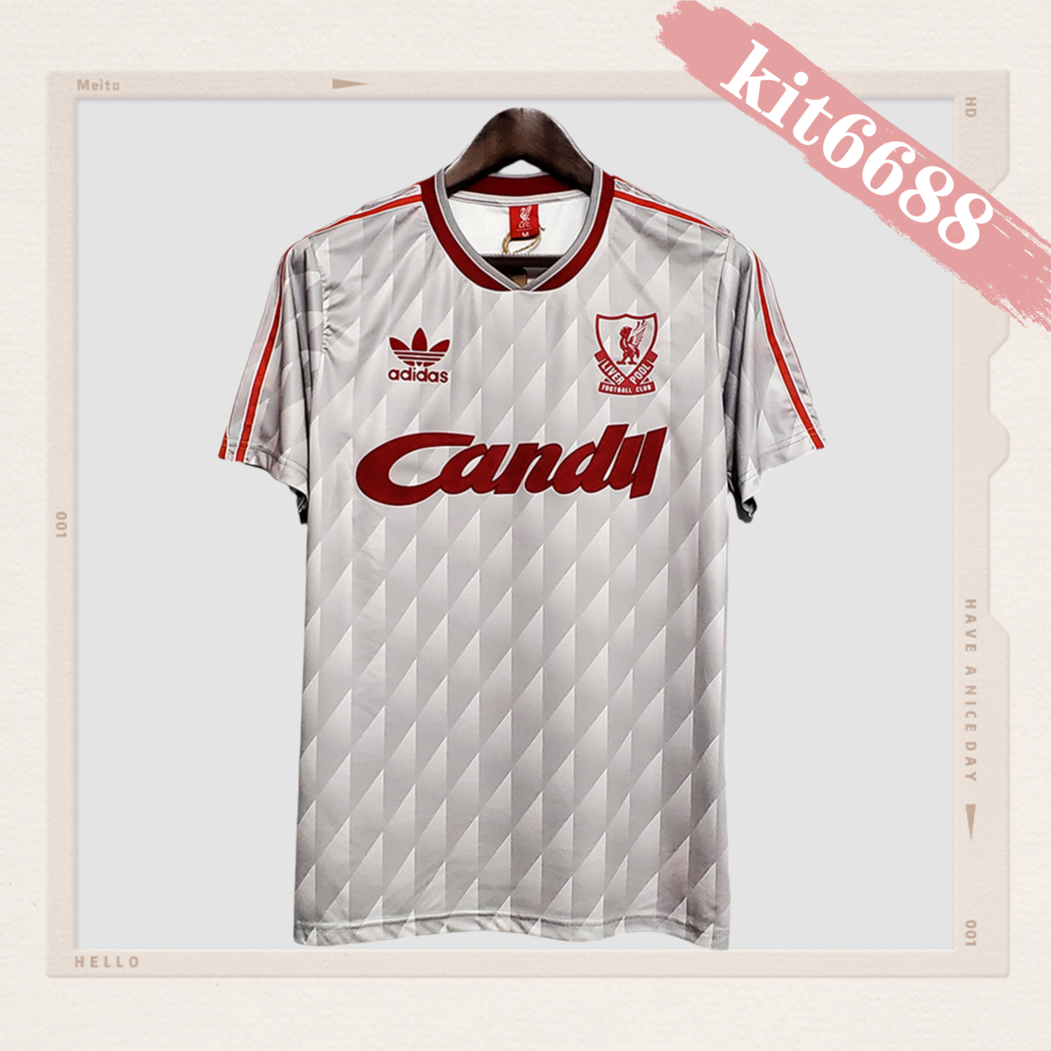 1989/1991 Liverpool Retro Away Football Shirt