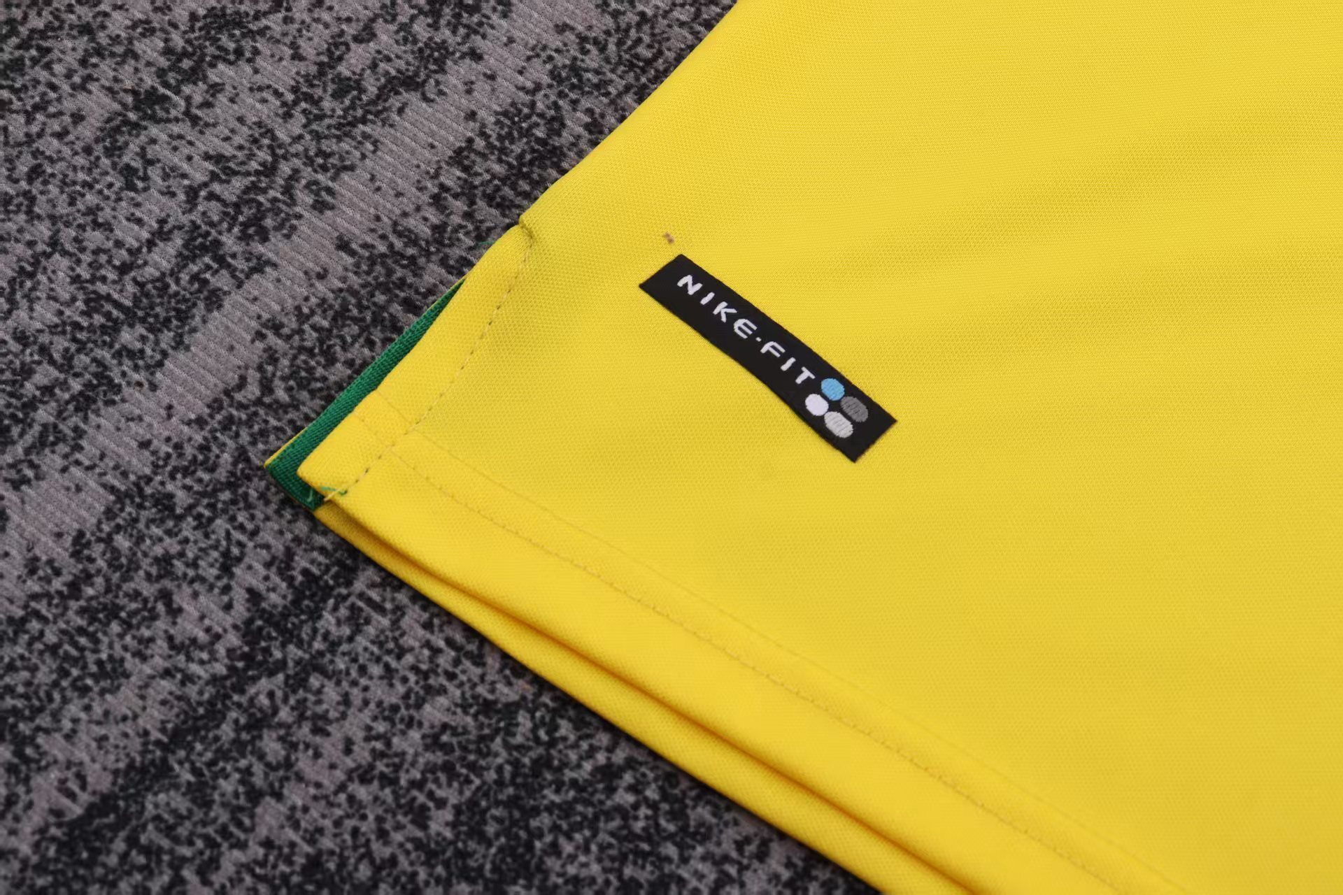 1998 Brazil home Retro long sleeves Kids Kit