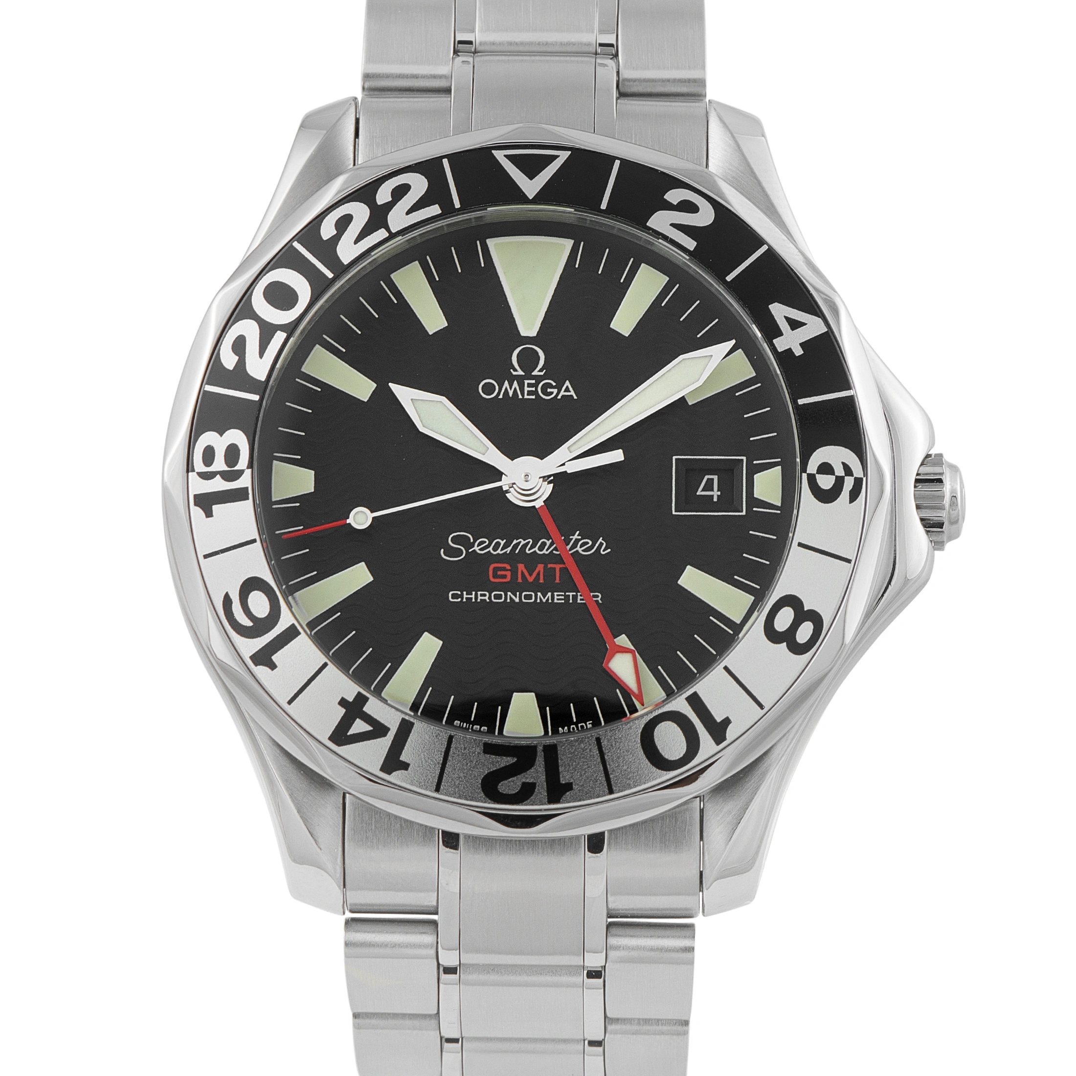 OmegaSeamaster 300 GMT 50th Anniversary Steel Watch 2534.50