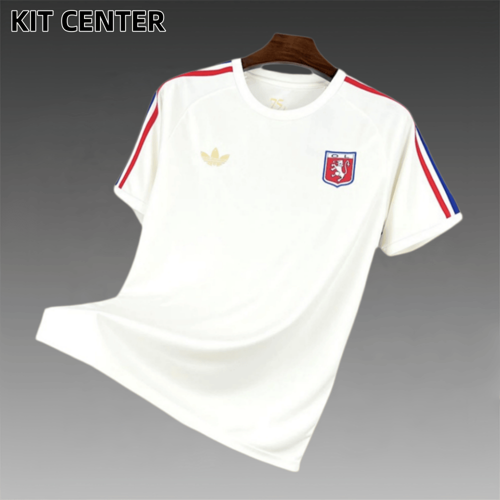 2025/2026 Lyon 75th Anniversary Special Edition Football Shirt (Fan Edition)