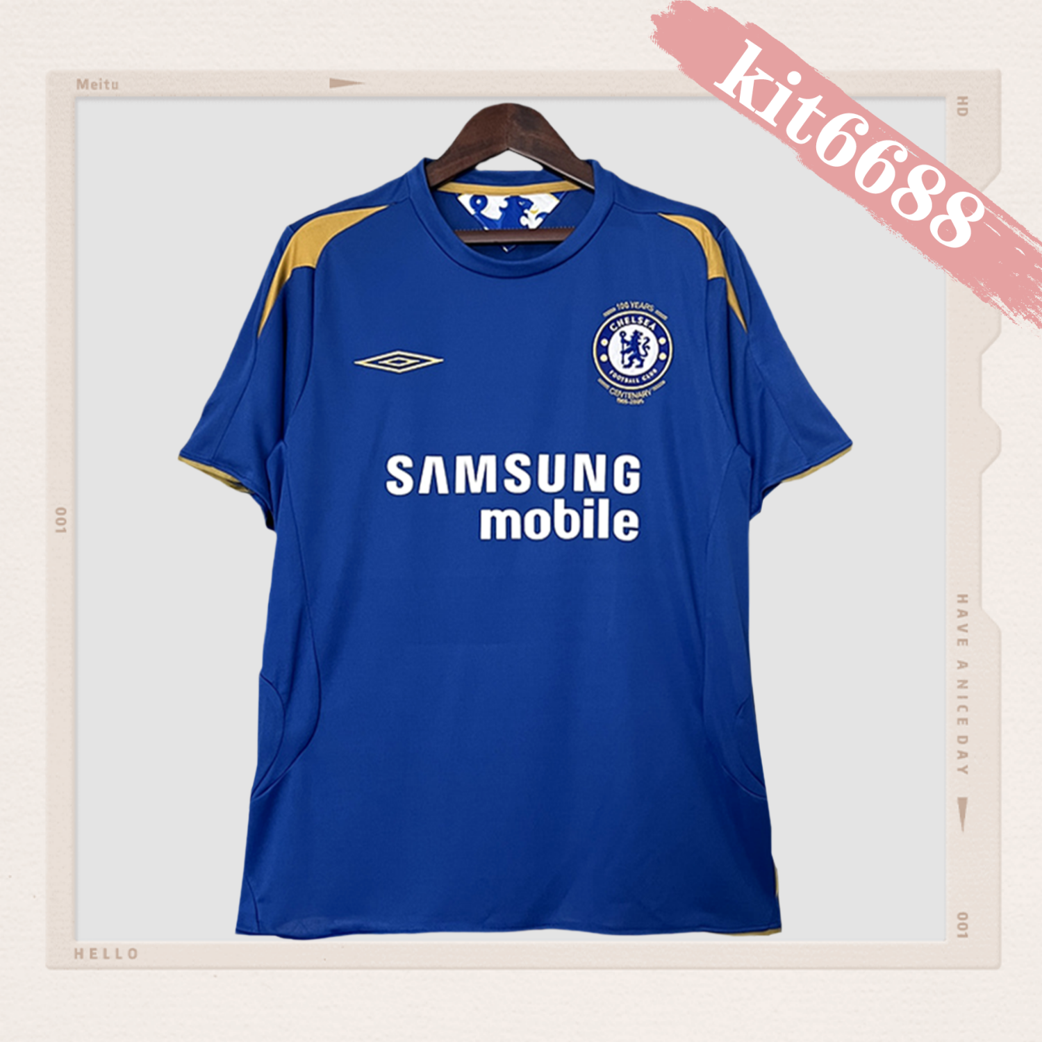 2005/2006 Chelsea Home Football Shirt (Fans)