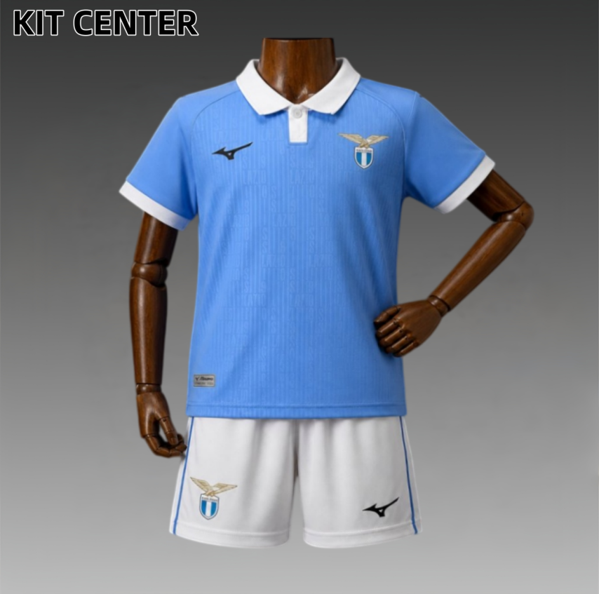 2026/2027 Lazio Home Football Shirt (Kids Kit socks)