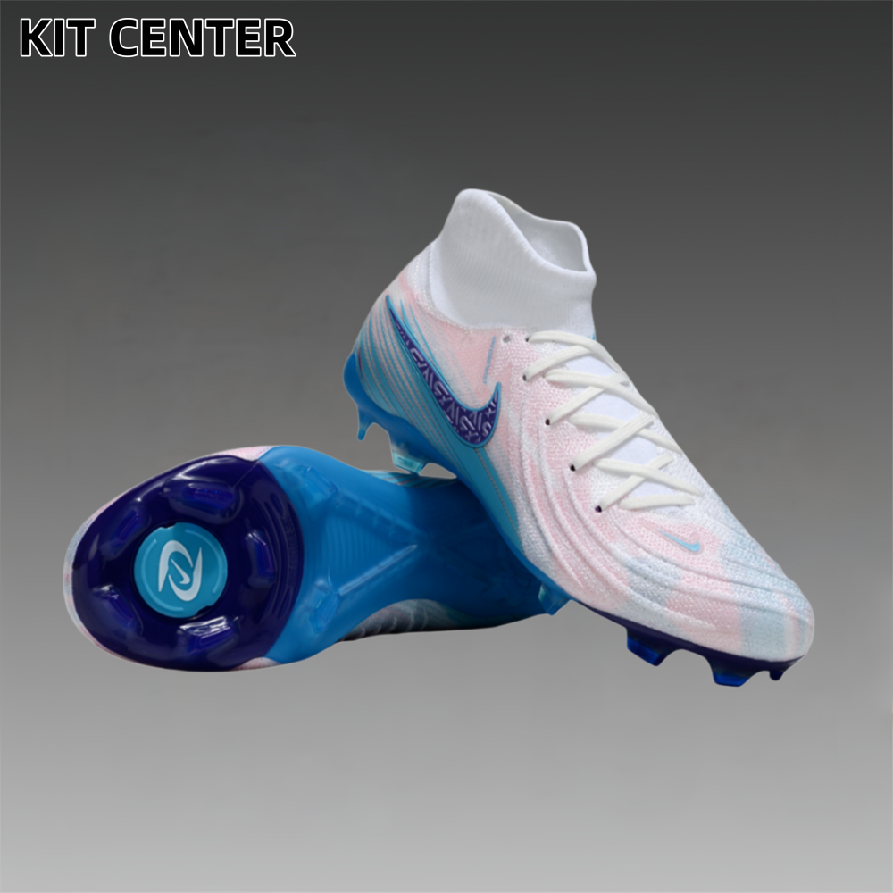 N High-top waterproof full-knit Moonlight FG football shoes