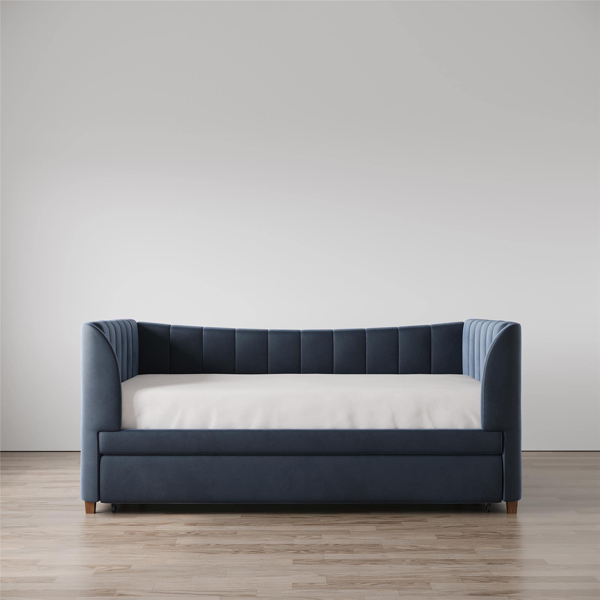 Valentina Upholstered Daybed with Trundle, Twin