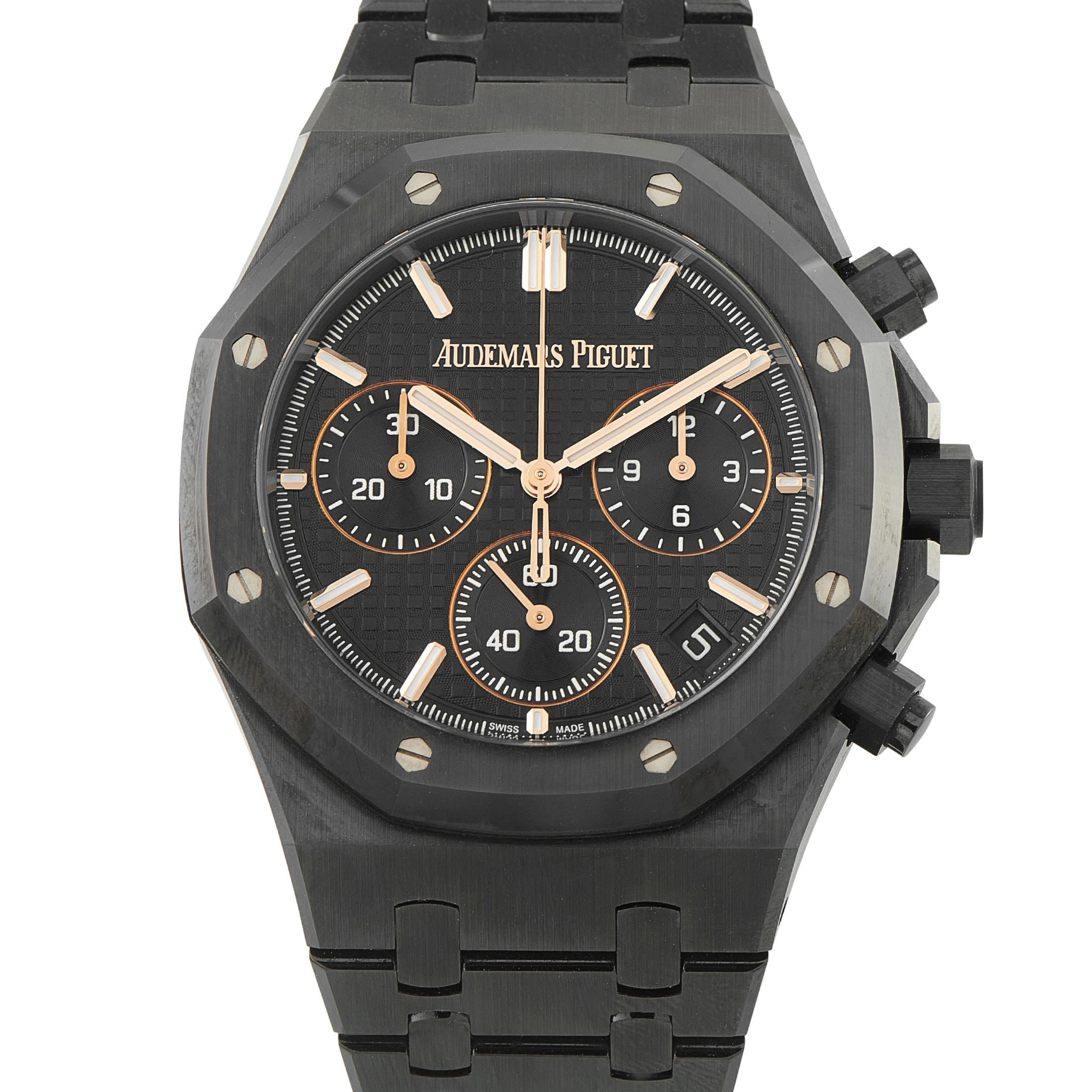 Audemars PiguetRoyal Oak Chronograph Black Ceramic Watch 26240CE.OO.1225CE.02