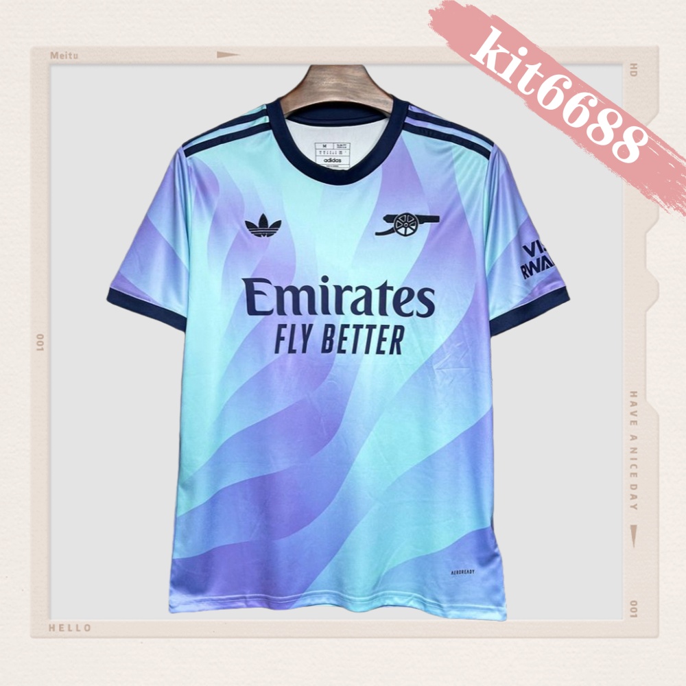 2024/2025 Arsenal FC Third Football Shirt （Fans）