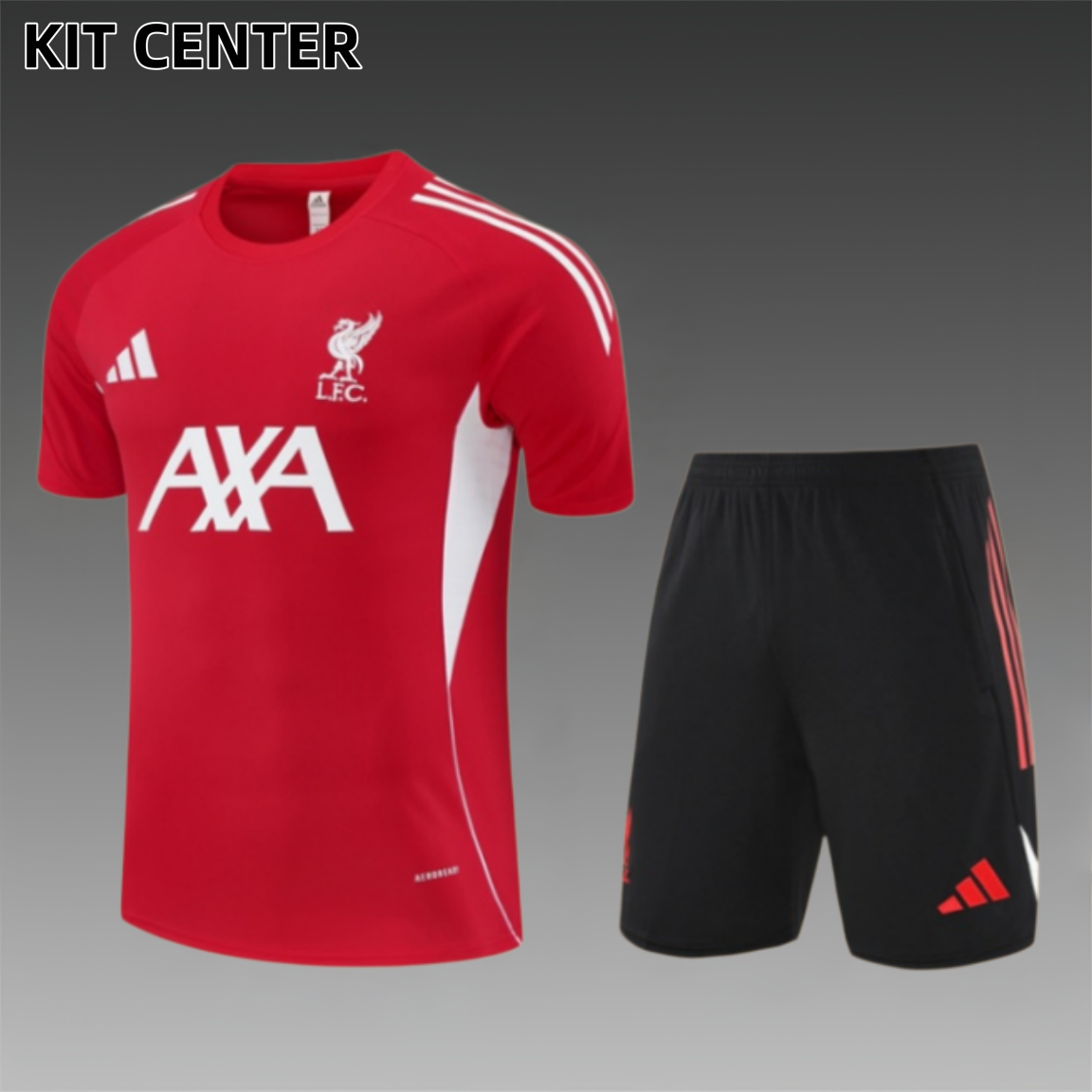 25/26 Liverpool red Short Sleeve Training Wear ( Adult kit Kids )