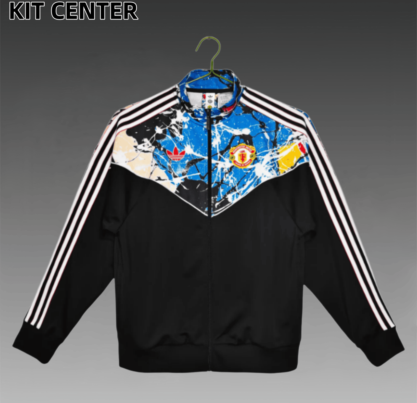 2627 Manchester United Rose Joint Edition Windbreaker