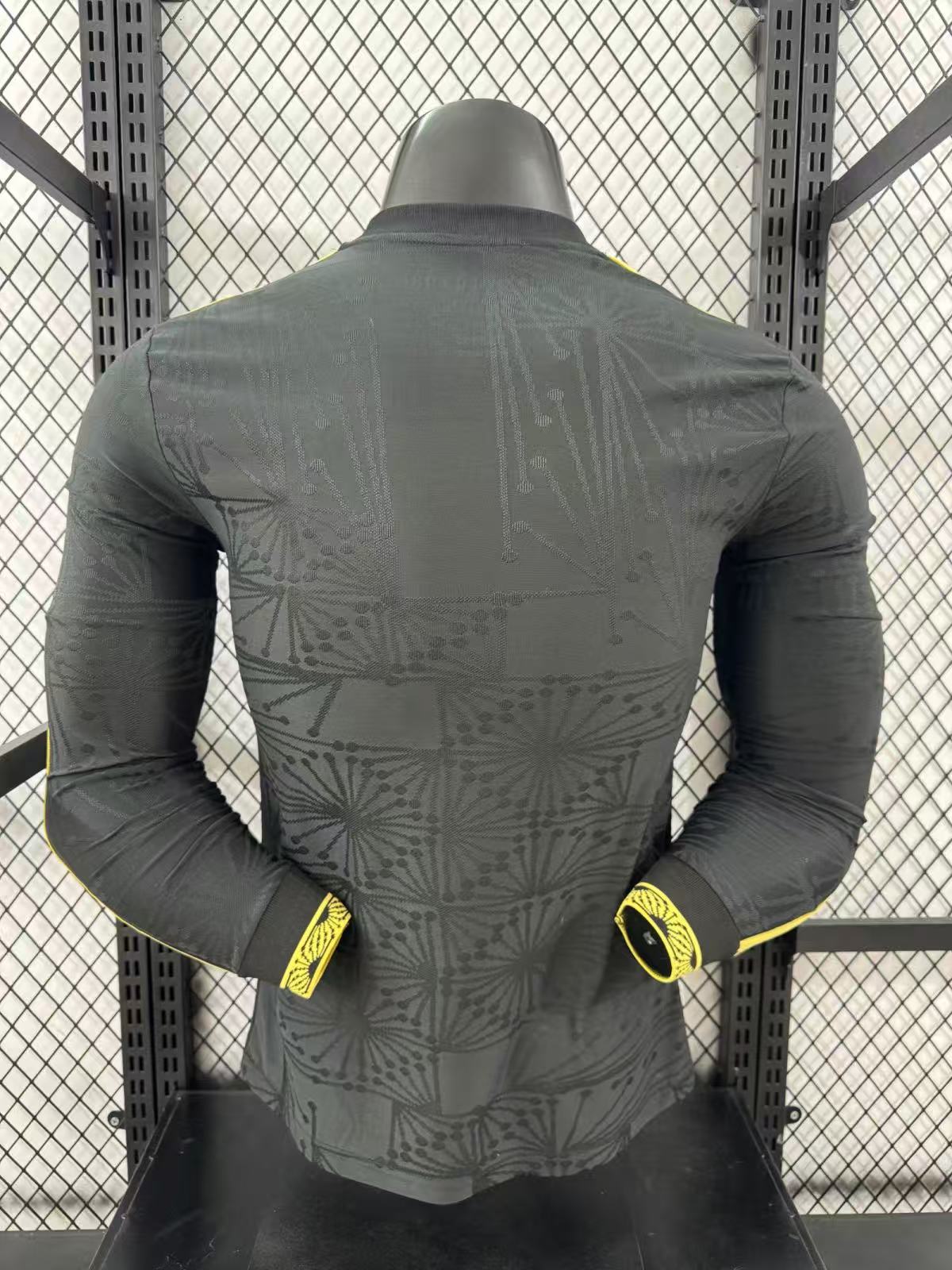 2025/2026 Mexico Gold Cup Black Long Sleeve Special Edition Shirt （Player Edition）