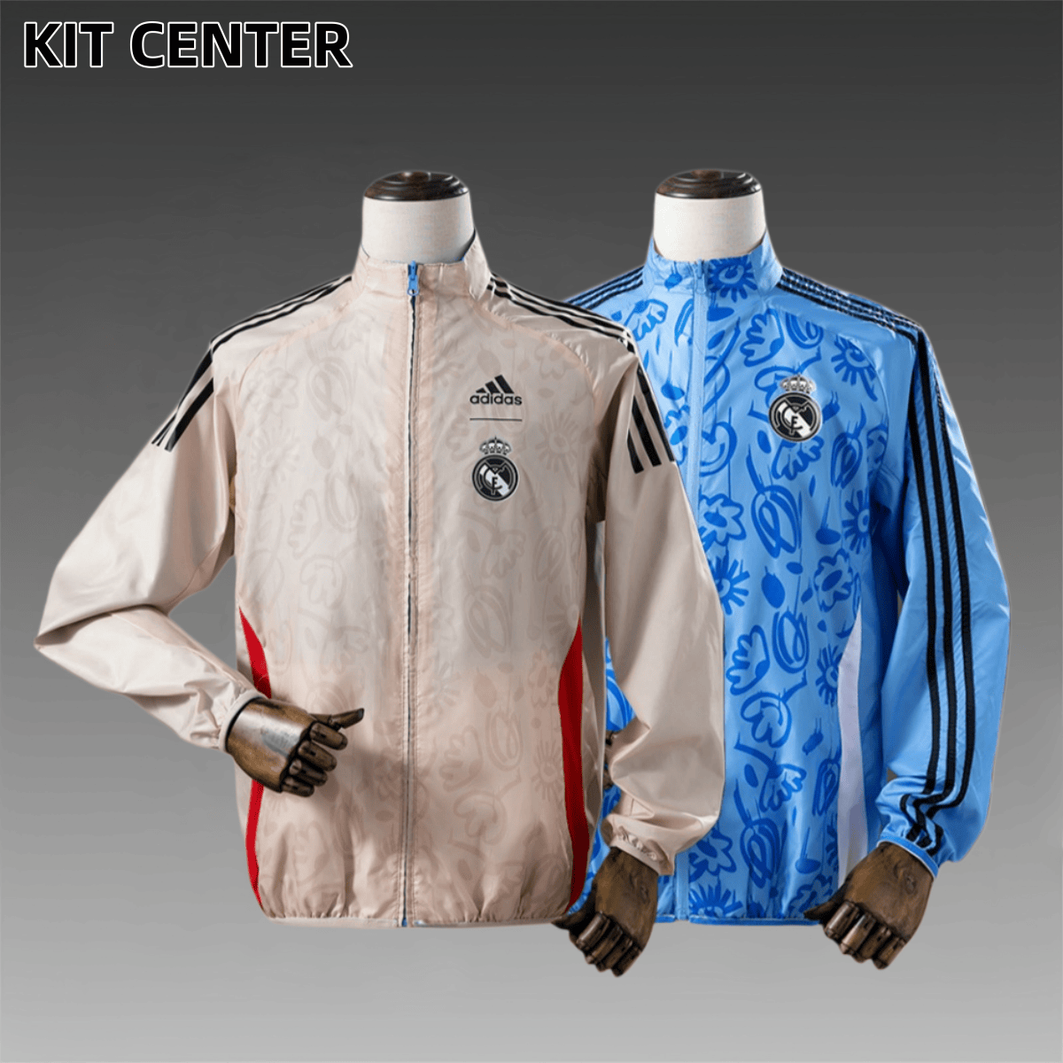 2024/2025 Real Madrid double-sided windbreaker