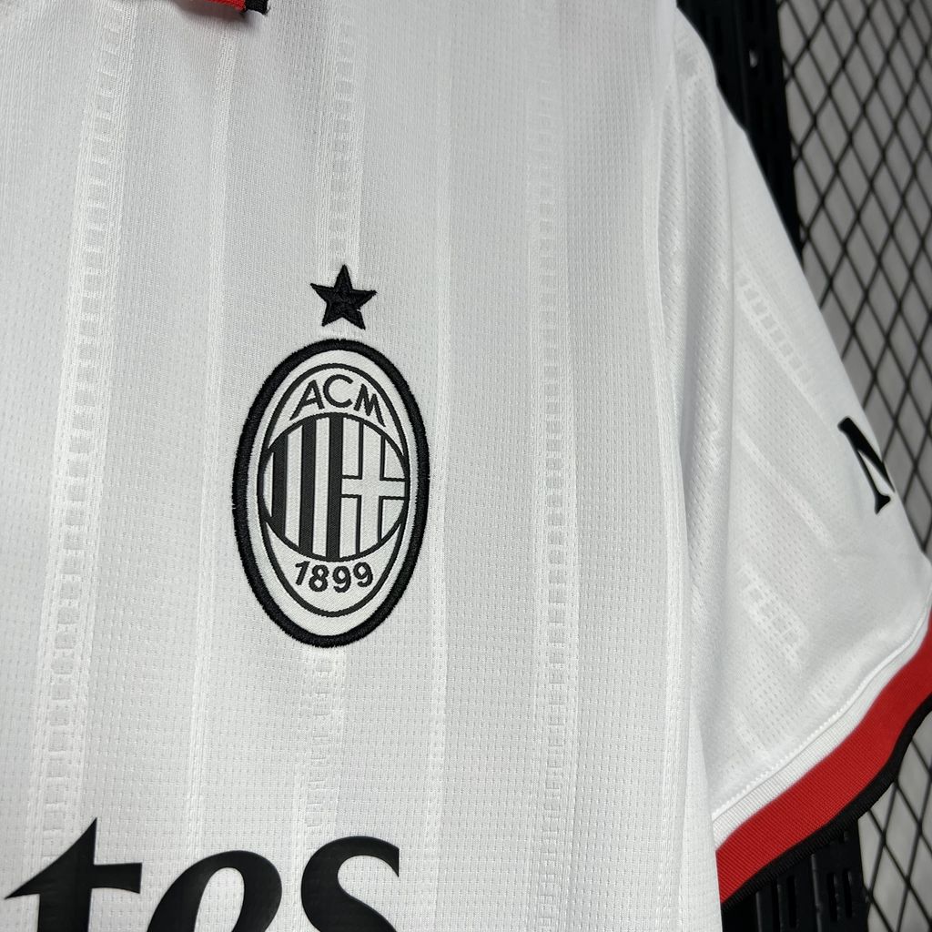 2024/2025 AC Milan Away White Football Shirt (Fan Edition)