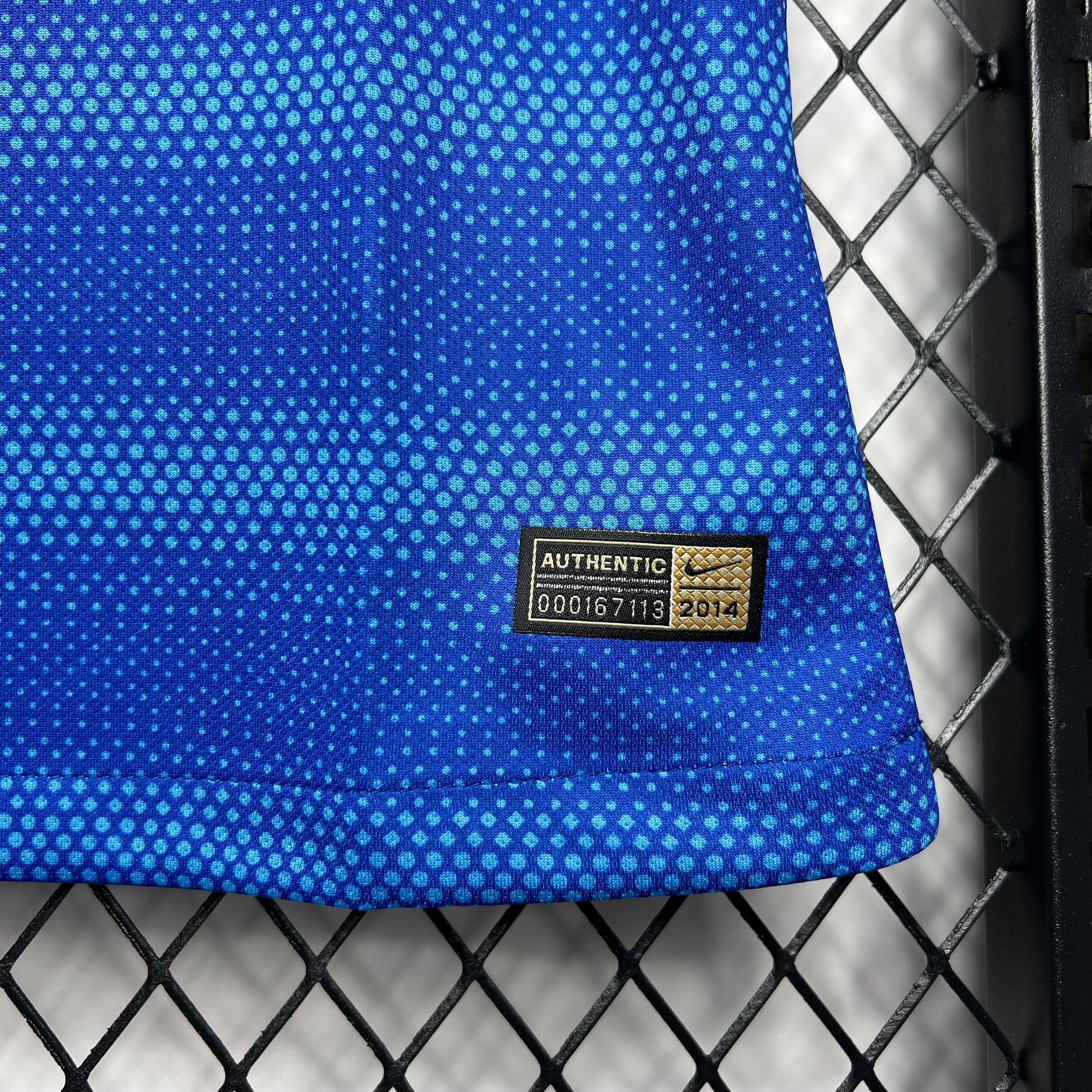 2014 Brazil Away Retro Football Shirt