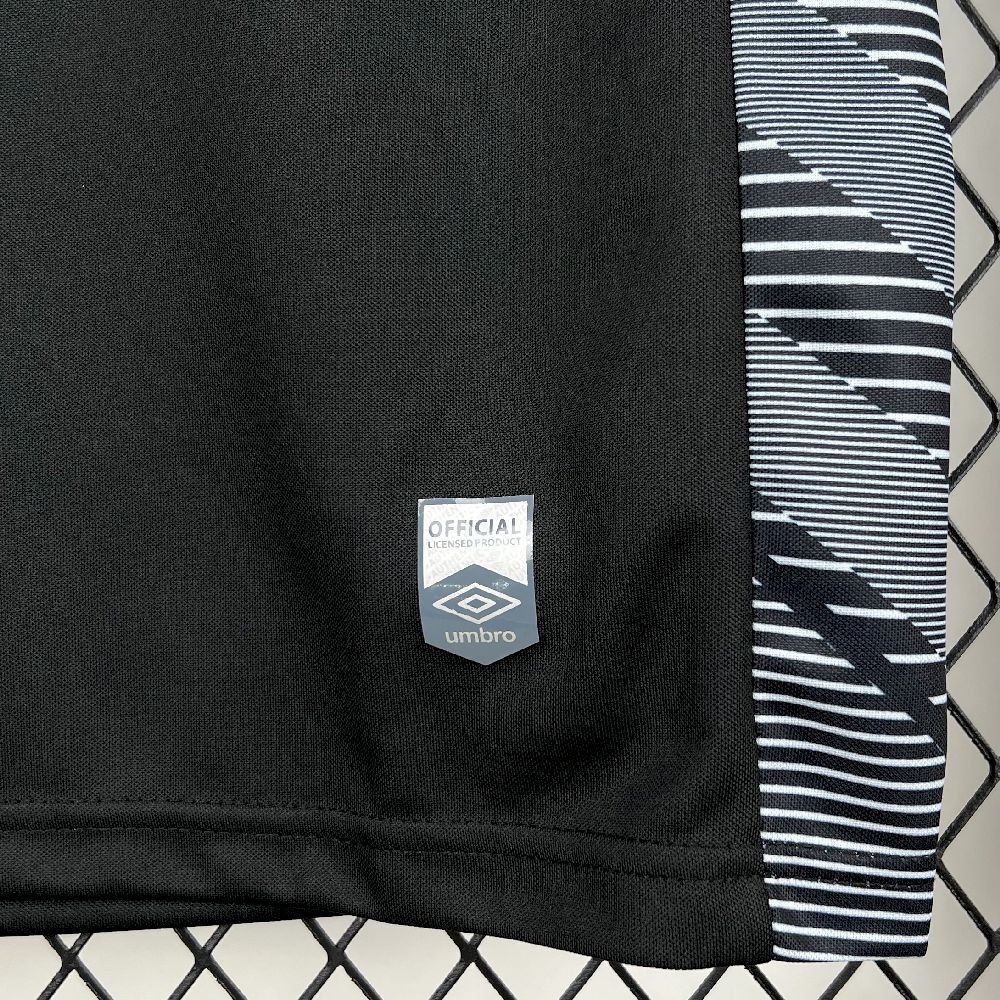 2025/2026 Santos Black Goalkeeper Football Shirt (Fan Edition)