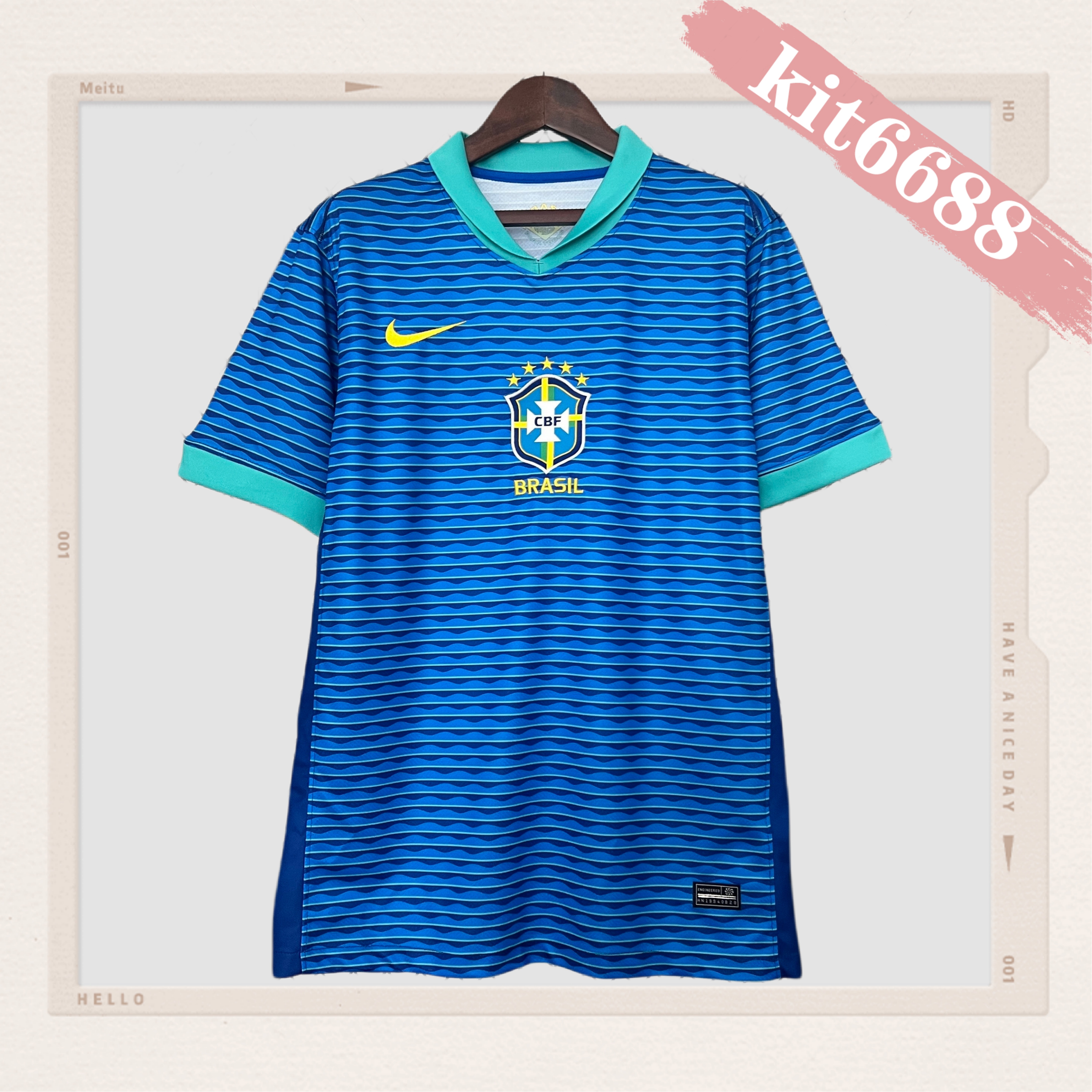 2024 Brazil away Football Shirt (Fan Edition)