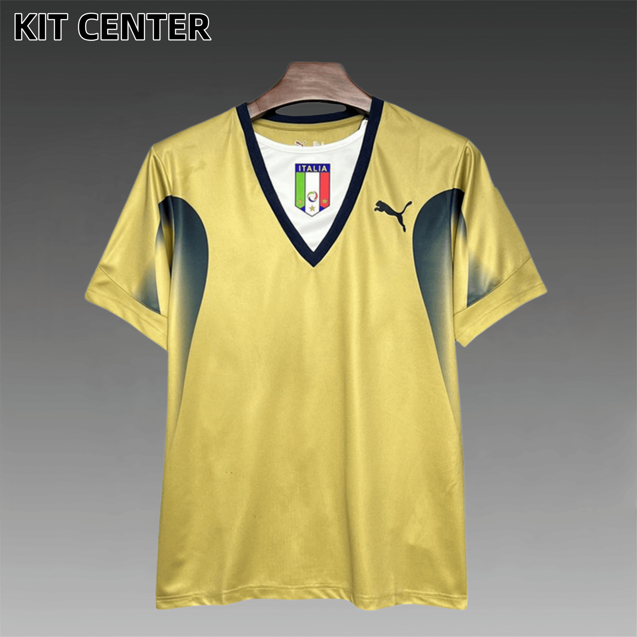 2006 Italian Goalkeeper Vintage Football Shirt