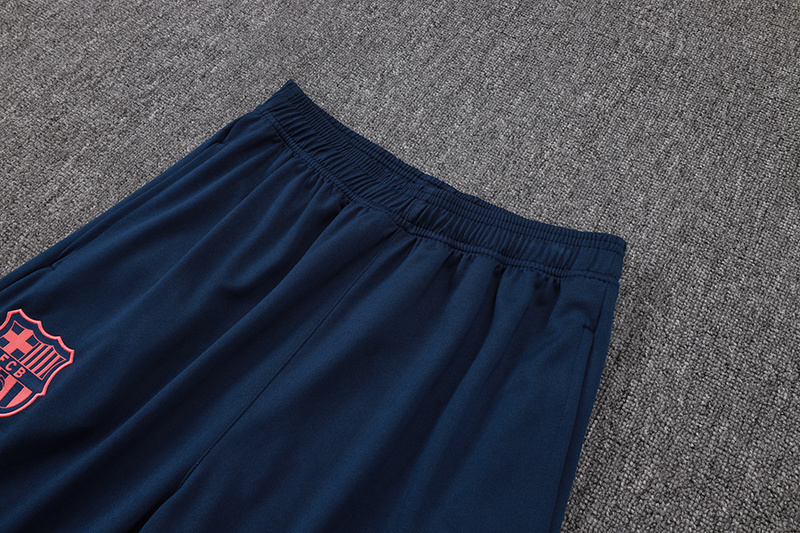 2025/2026 Barcelona Half Zip Tracksuit (Adult Kit)