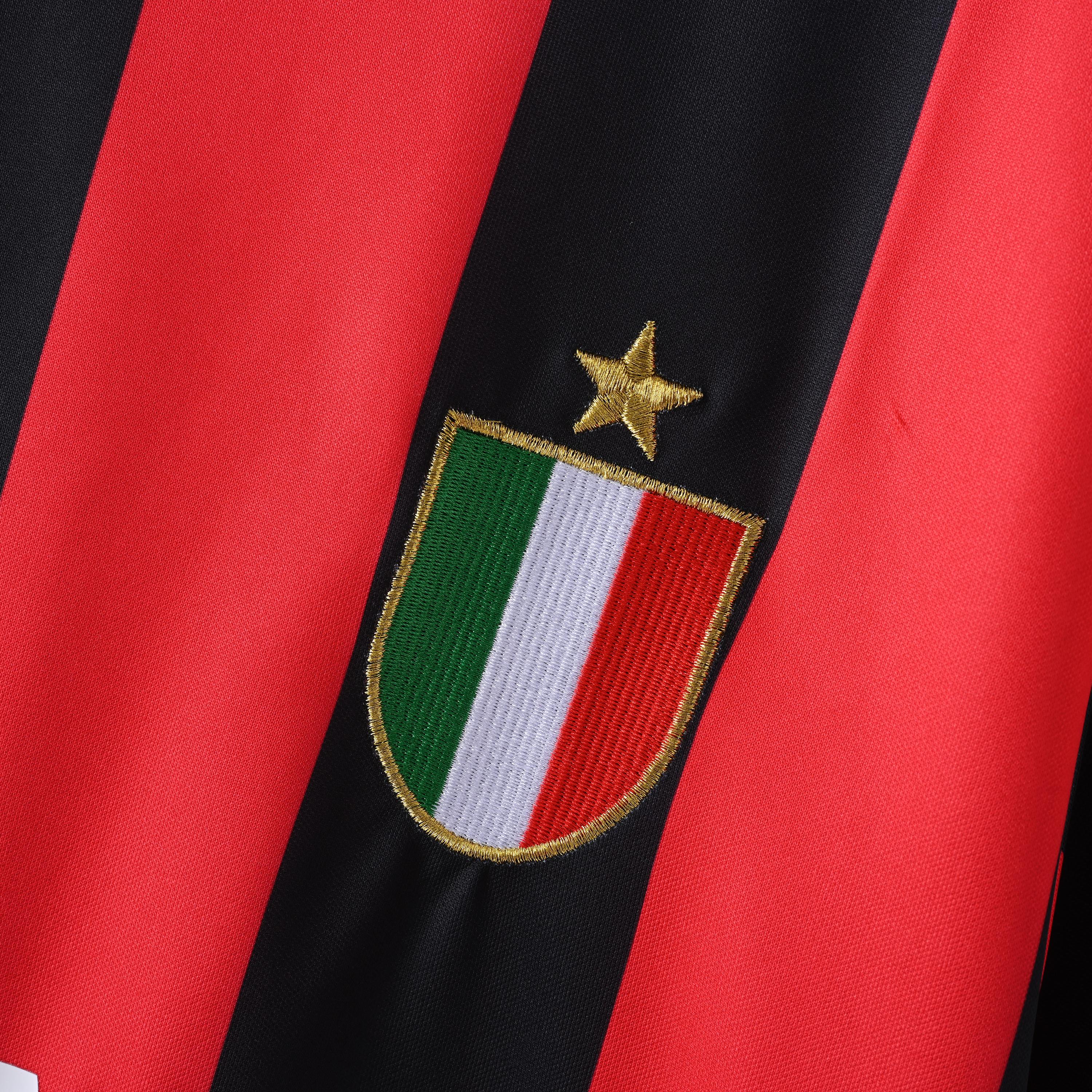 1988/1989 AC Milan Home Retro Football Shirt (Fan Edition)