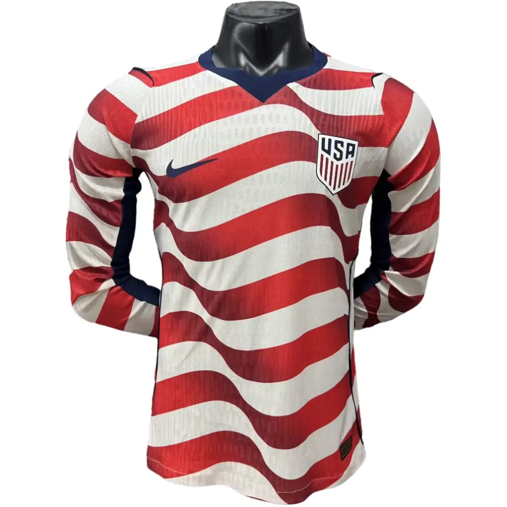 2026 World Cup USA Home Long Sleeve Jersey - Player Edition