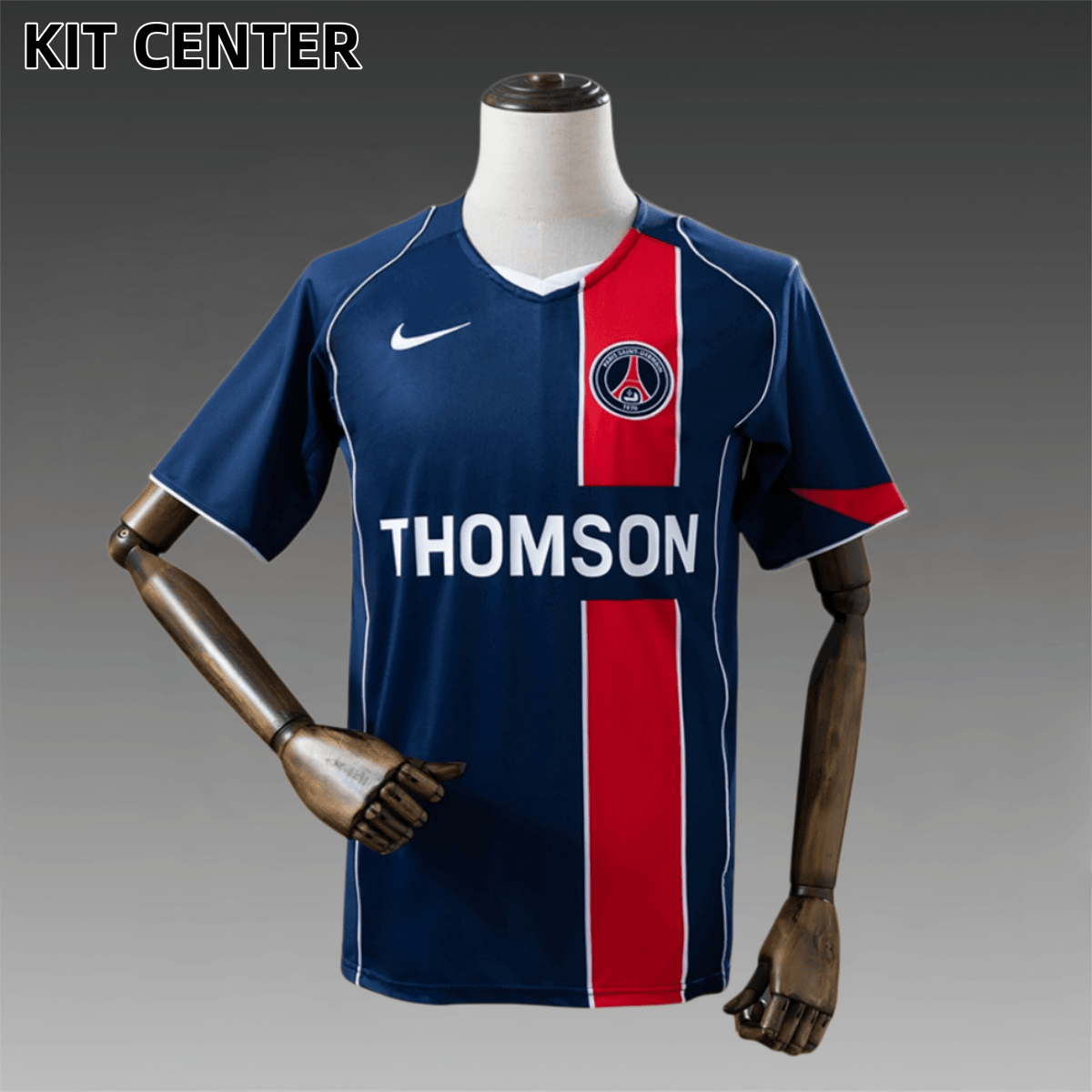 04/05 PSG Paris Saint-Germain home Football Shirt (Retro）