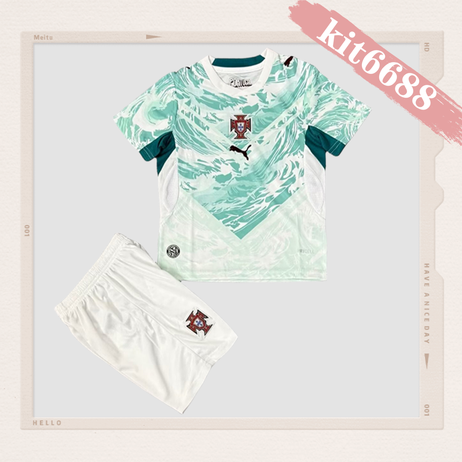 2026 Portugal away Football Jersey (Adult Kit socks)