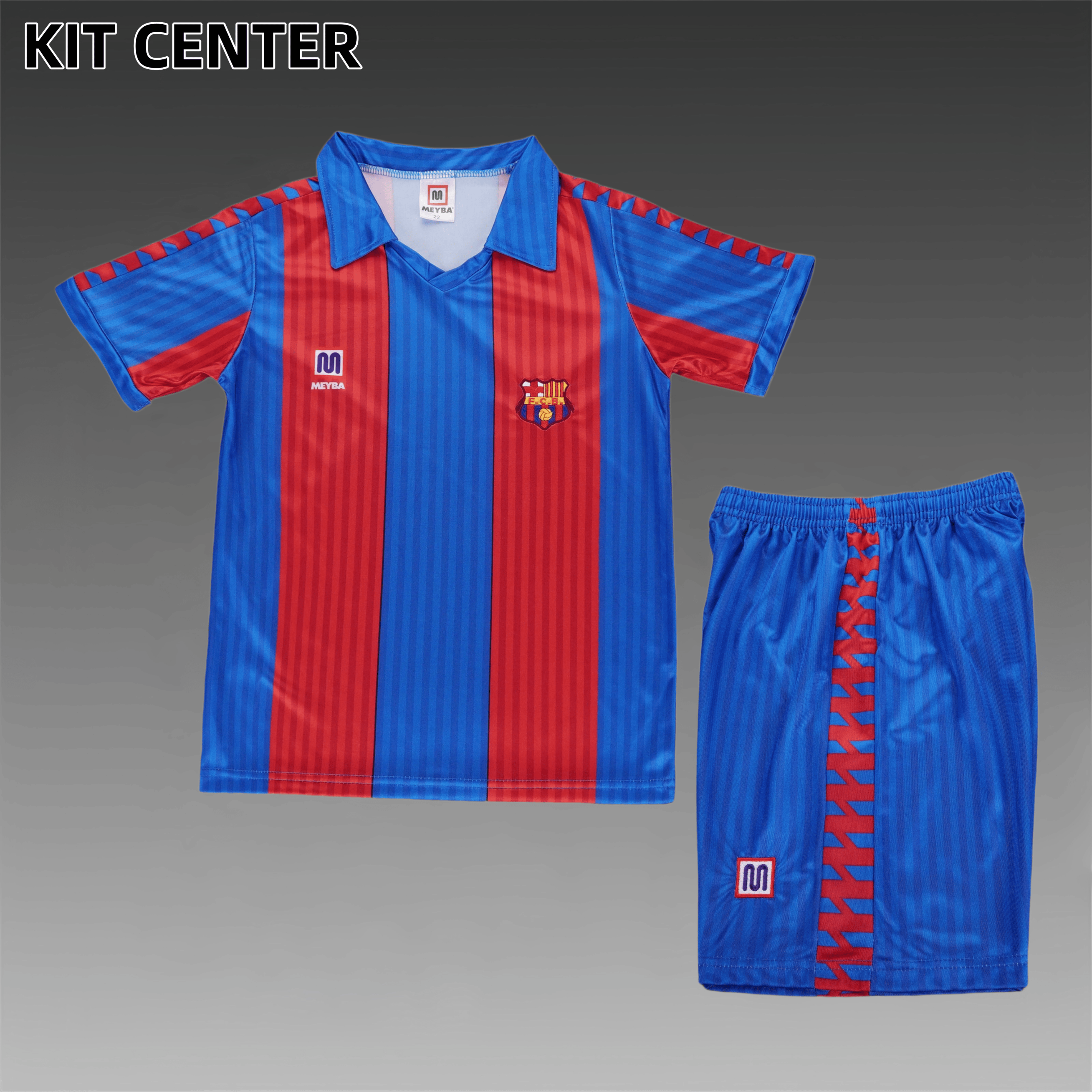1989/1992 Barcelona home Retro Football Shirt (Kids Kit)
